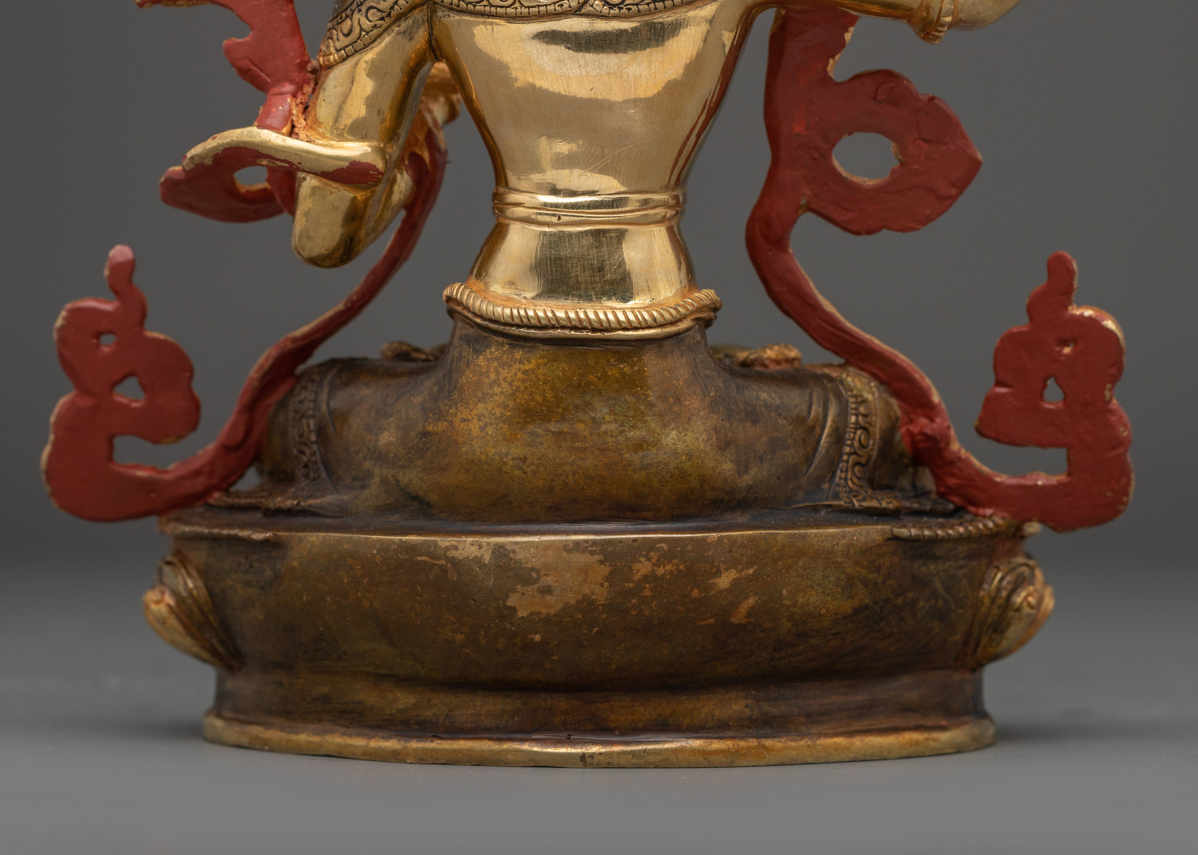 Manjushri Statue for Spiritual Enlightenment | Spiritual Wisdom Sculpture for Altar