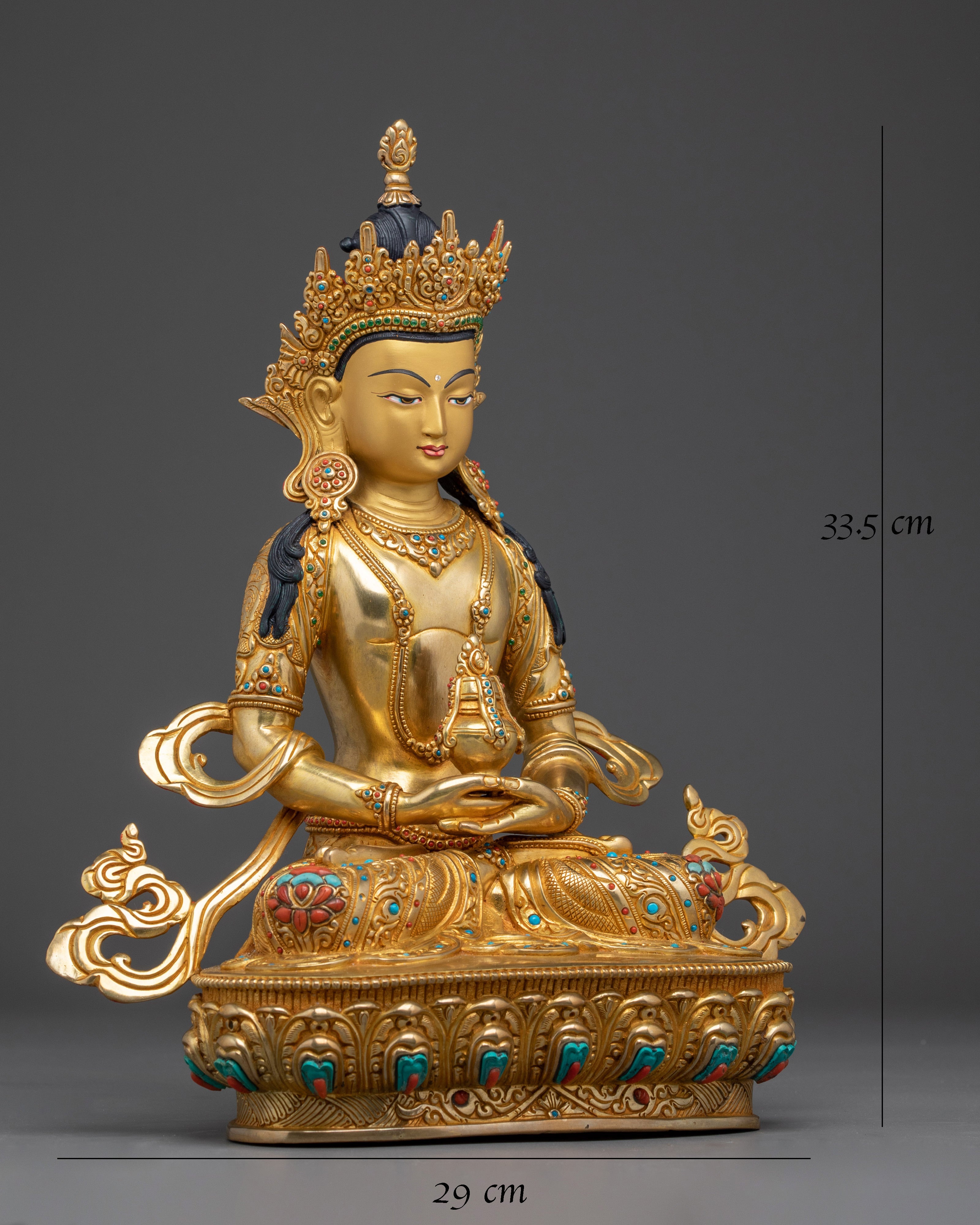 Handmade Amitayus Buddha Statue