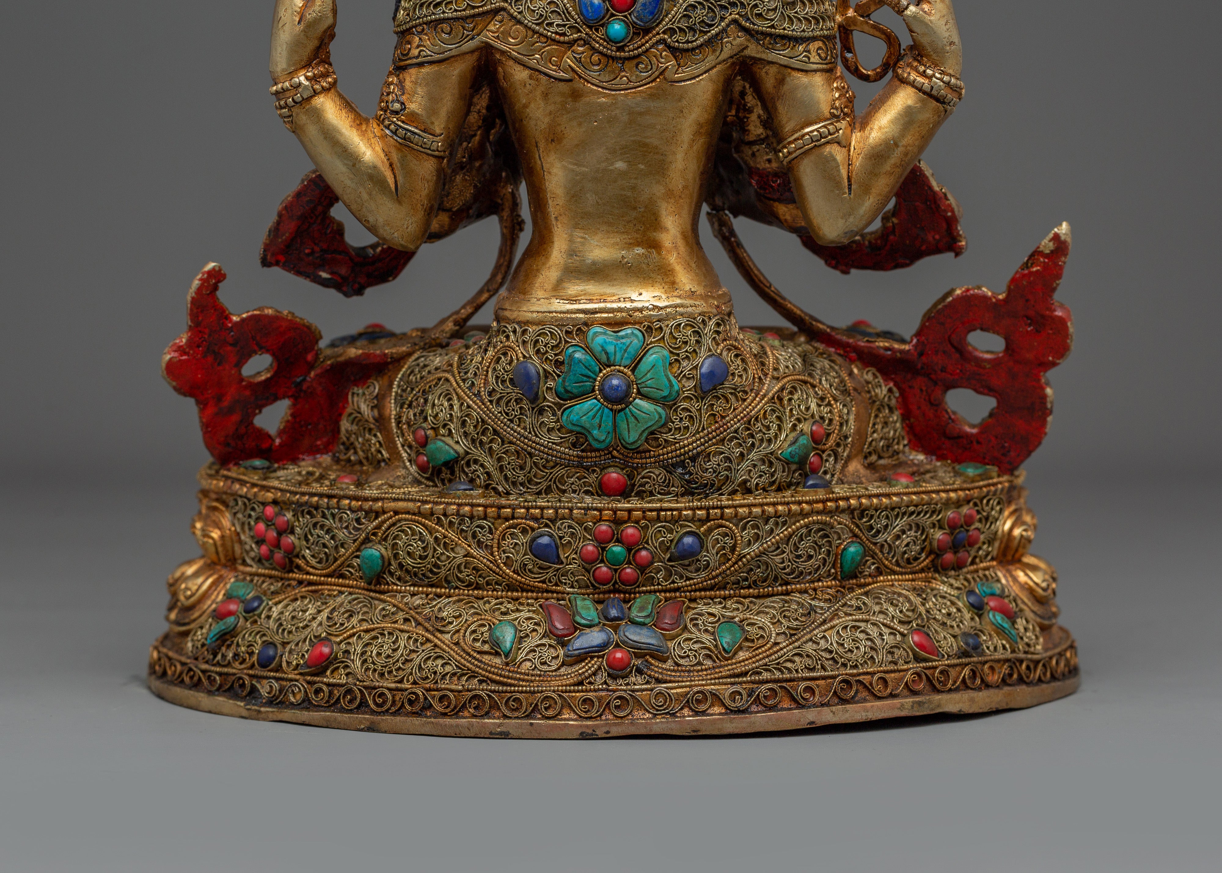 Spiritual Guardian Chenrezig Statue | Sacred Buddhist Art