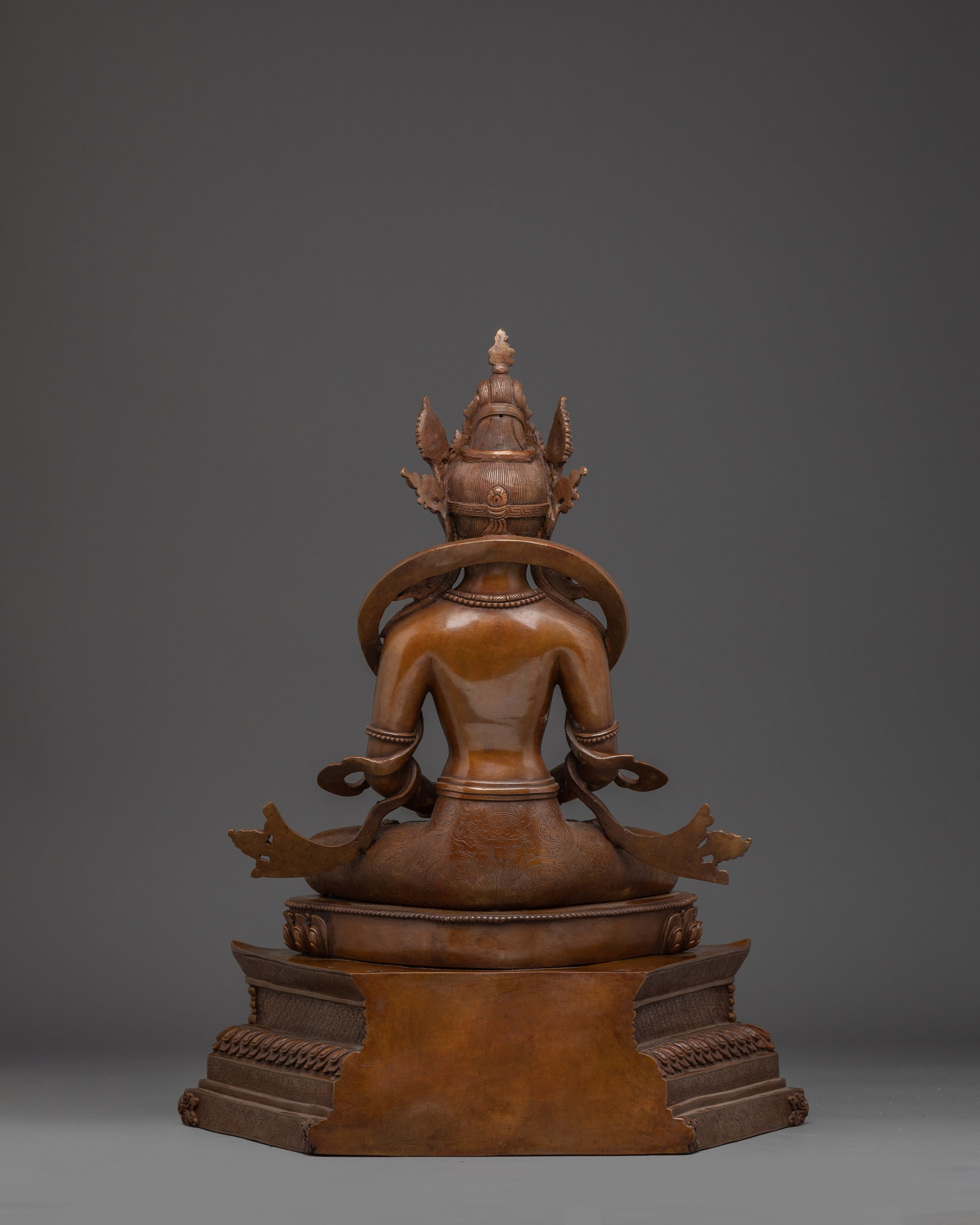 Amitayus with Throne | Buddhist Spiritual Artwork