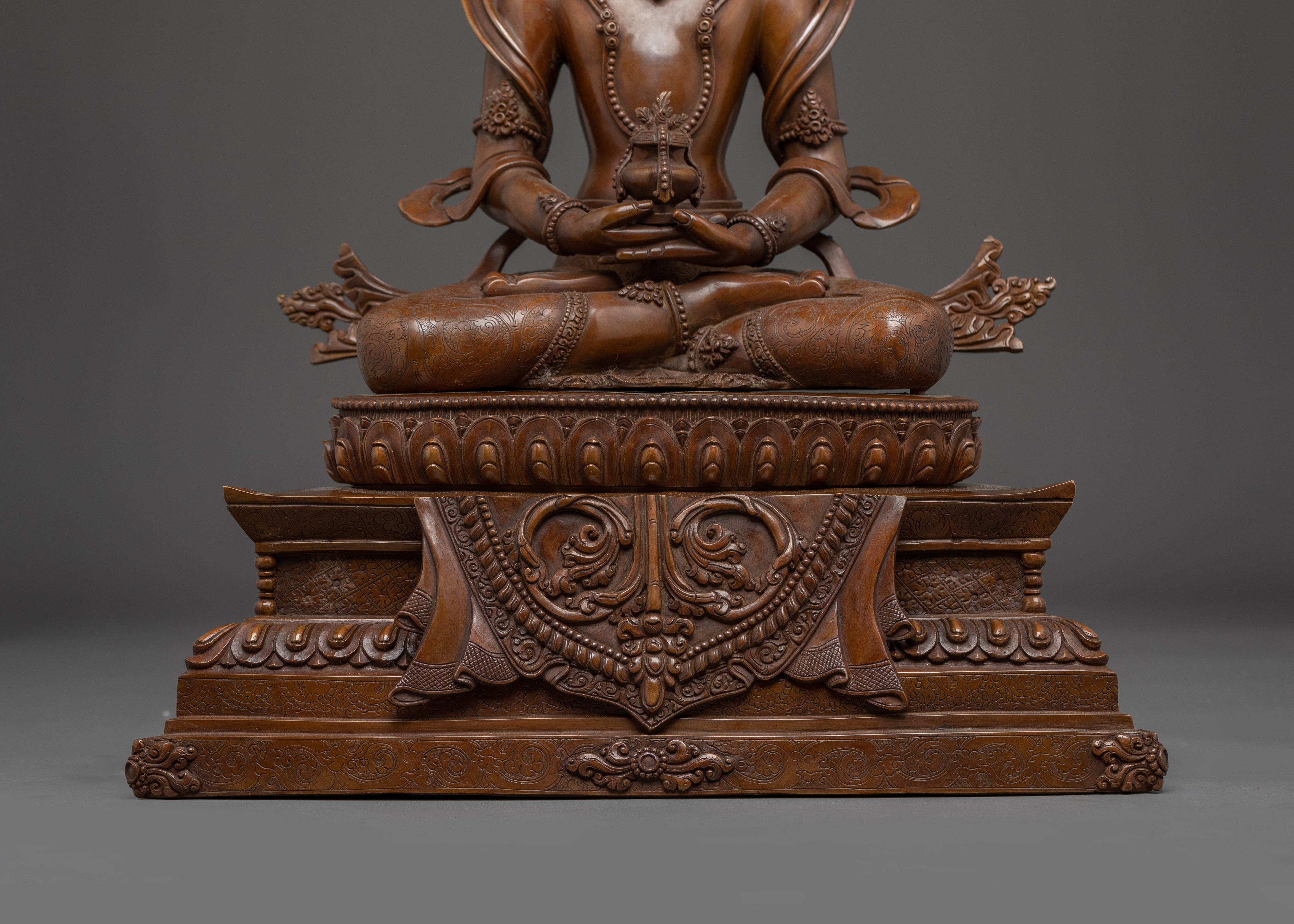 Amitayus with Throne | Buddhist Spiritual Artwork