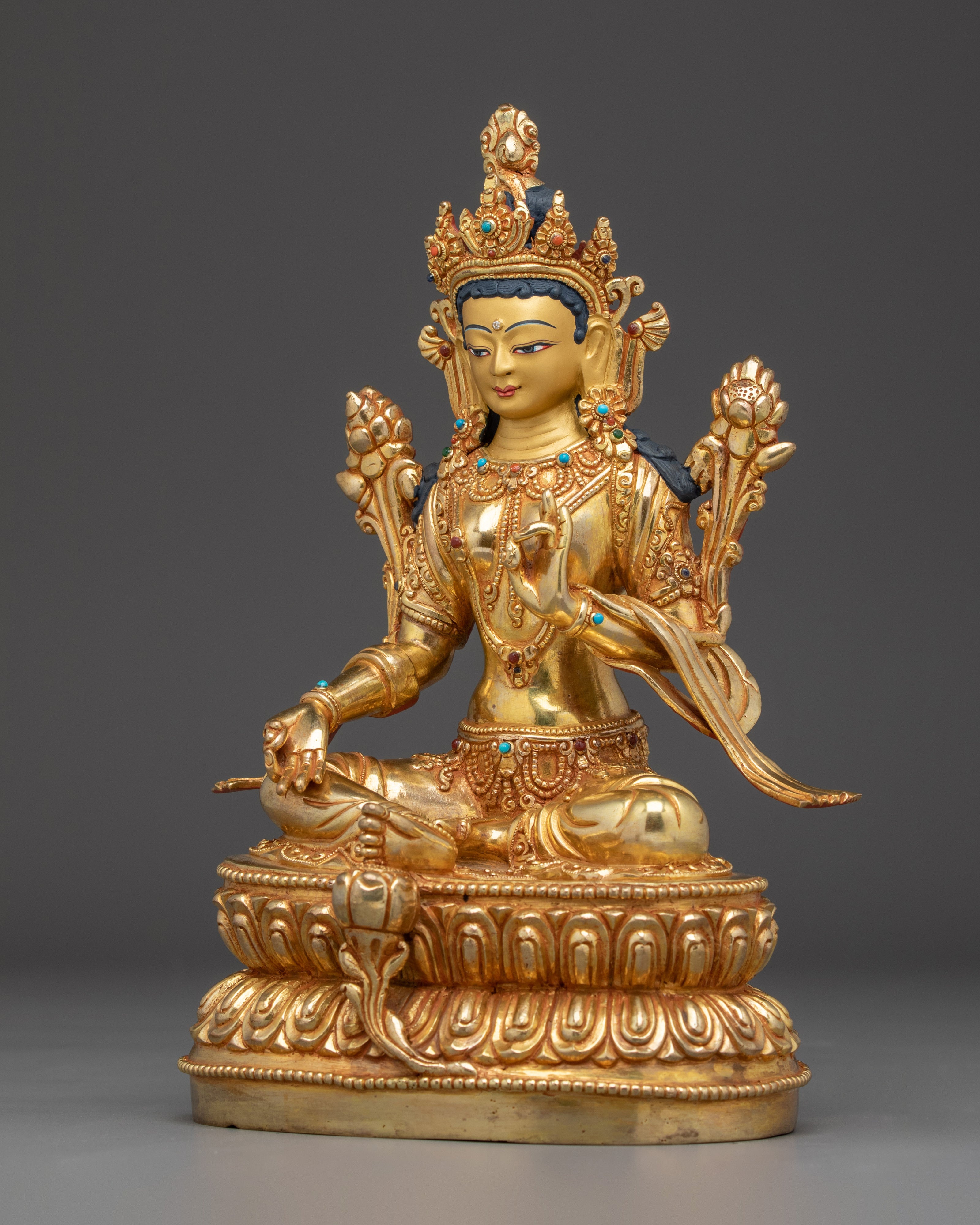 Swift Liberator Green Tara Artwork | Mother of All Buddhas
