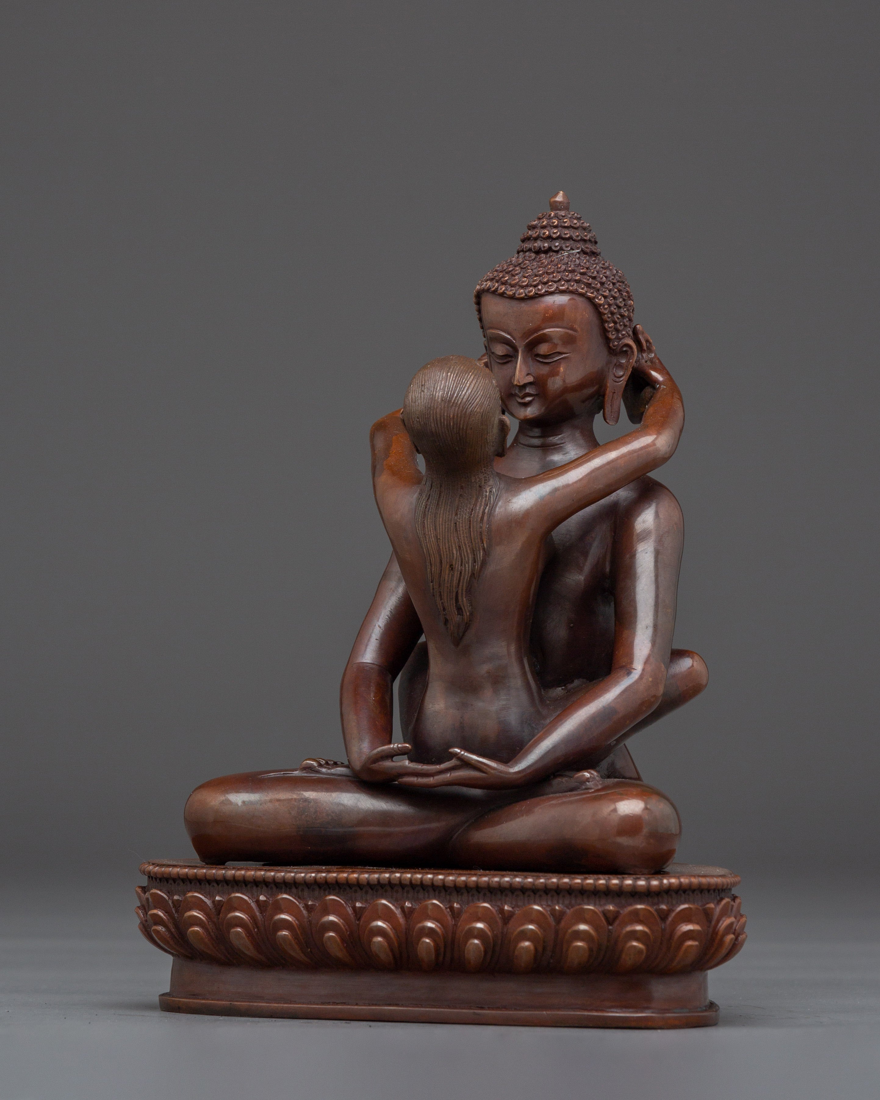 Samantha Bhadra Statue, Enlightened Union With Consort | Tibetan Art