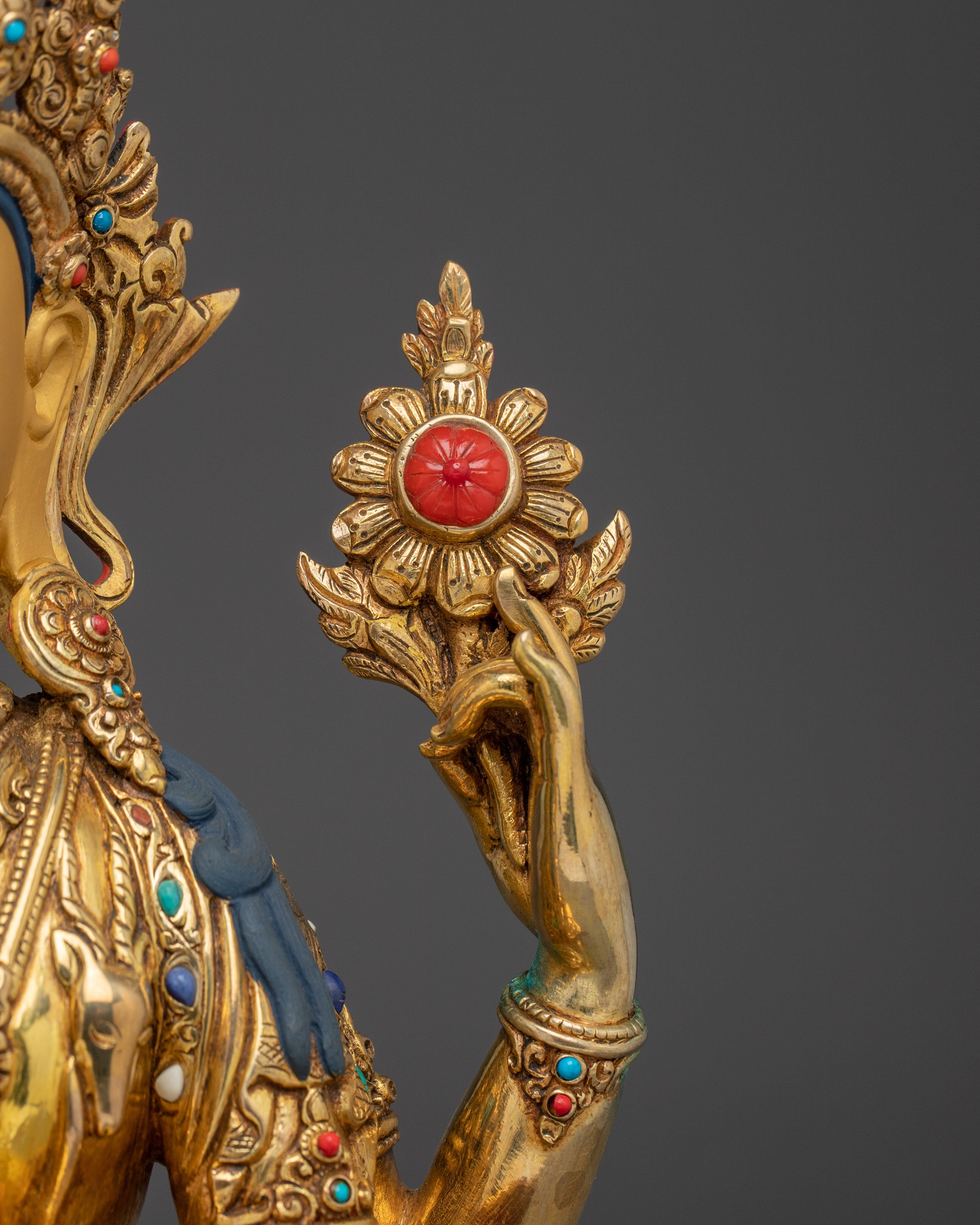 Handmade Art of Chenrezig | Also Known as Avalokiteshvara