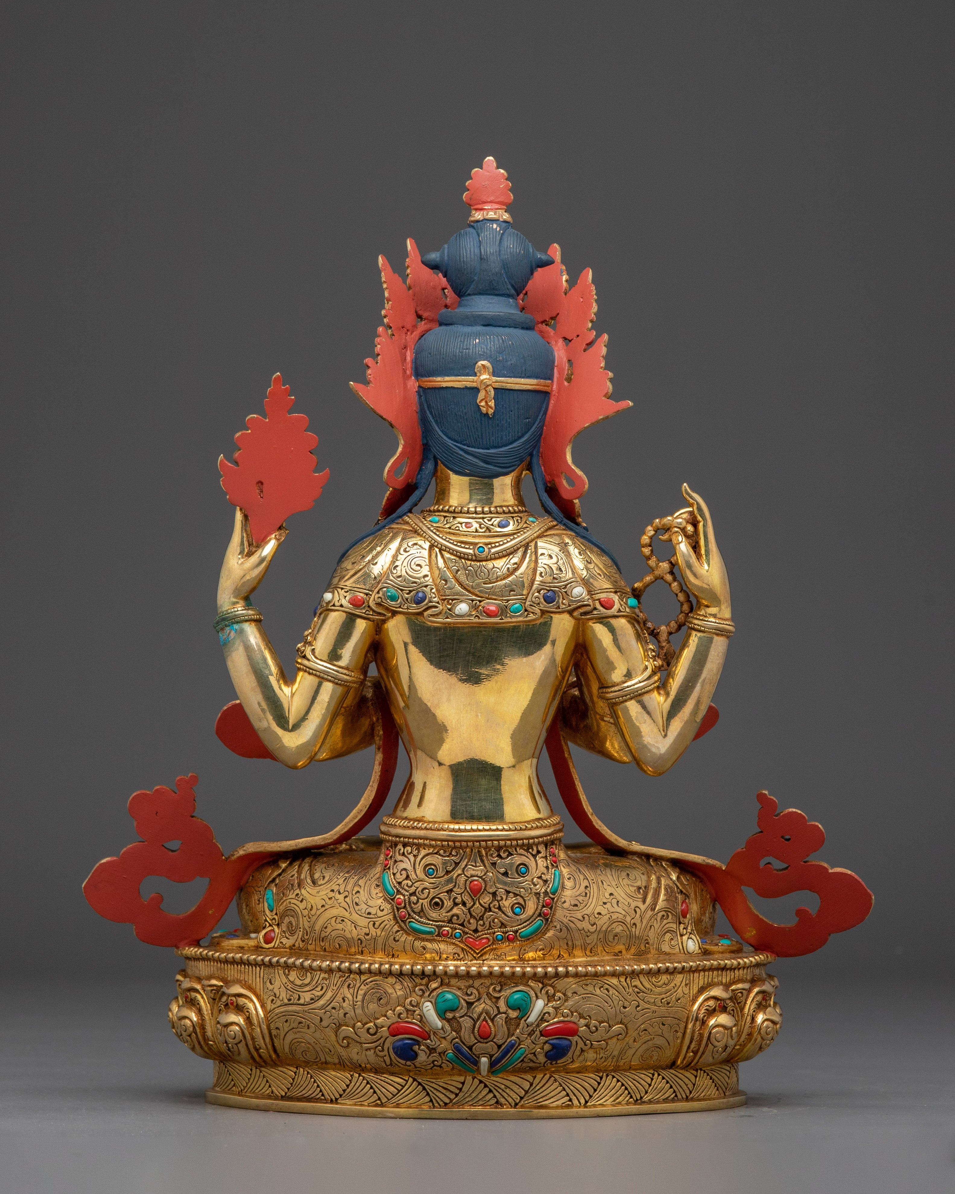 Handmade Art of Chenrezig | Also Known as Avalokiteshvara