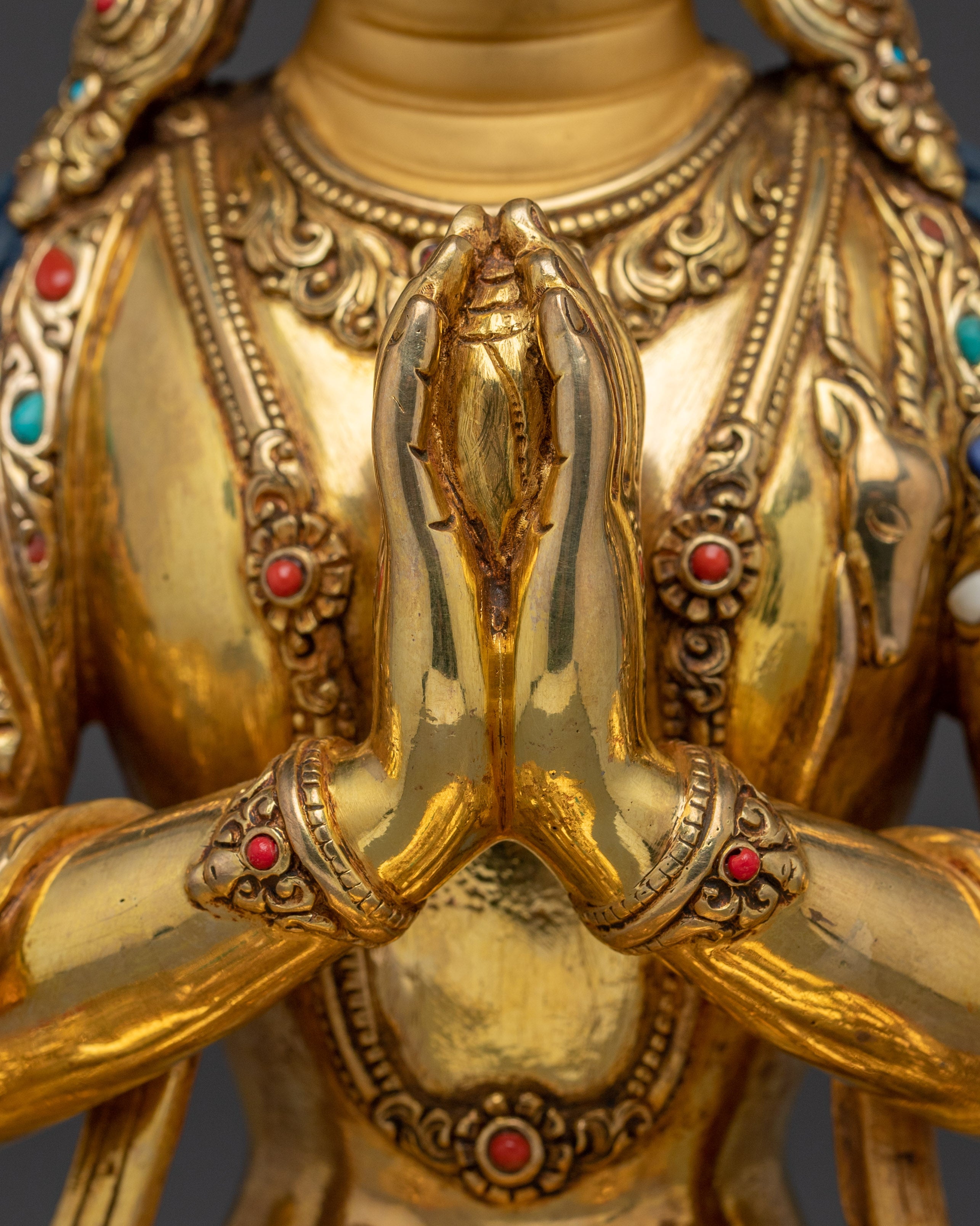 Handmade Art of Chenrezig | Also Known as Avalokiteshvara