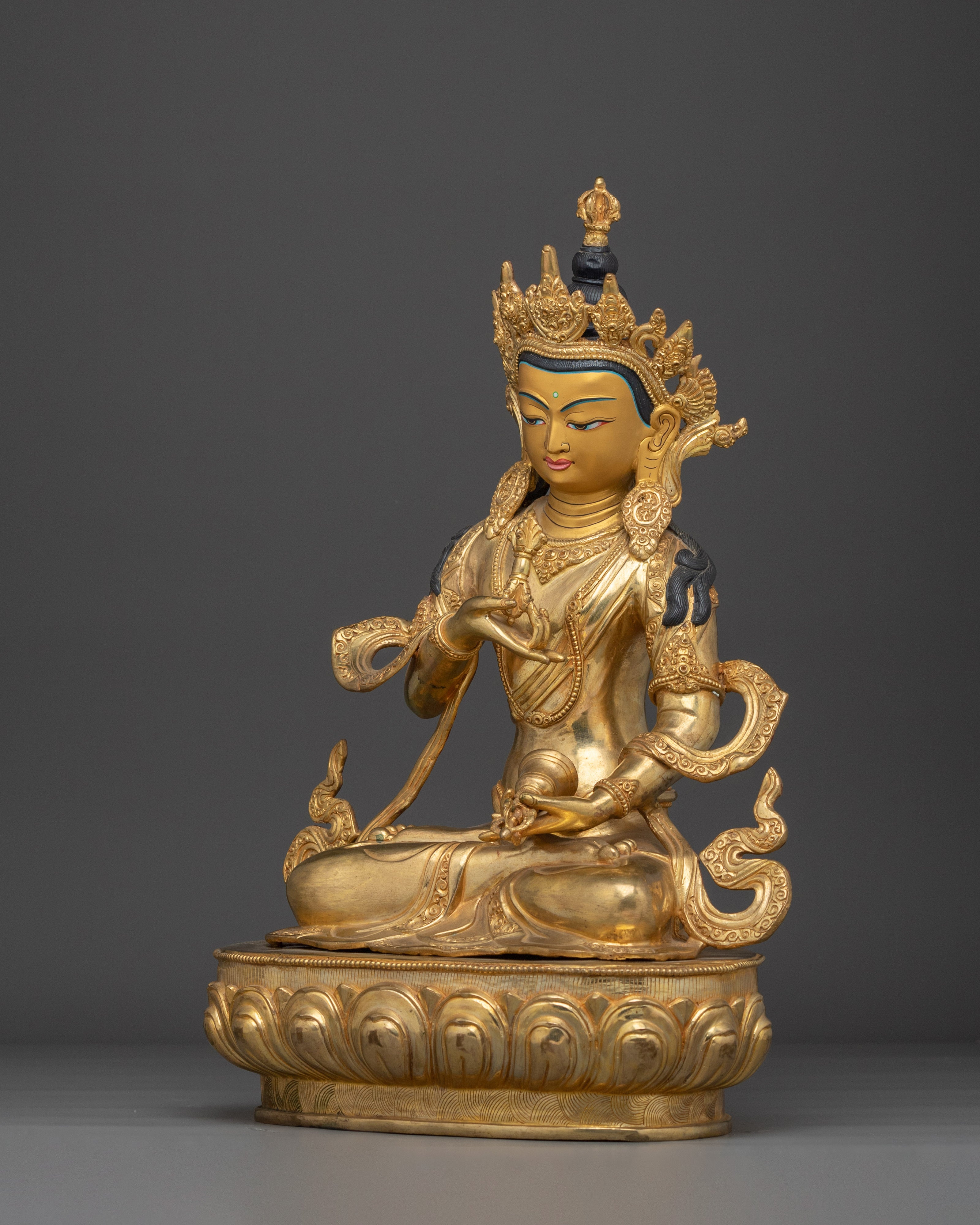 Dorje Sempa Statue: Buddhist Purification Deity | Vajrasattva Sculpture
