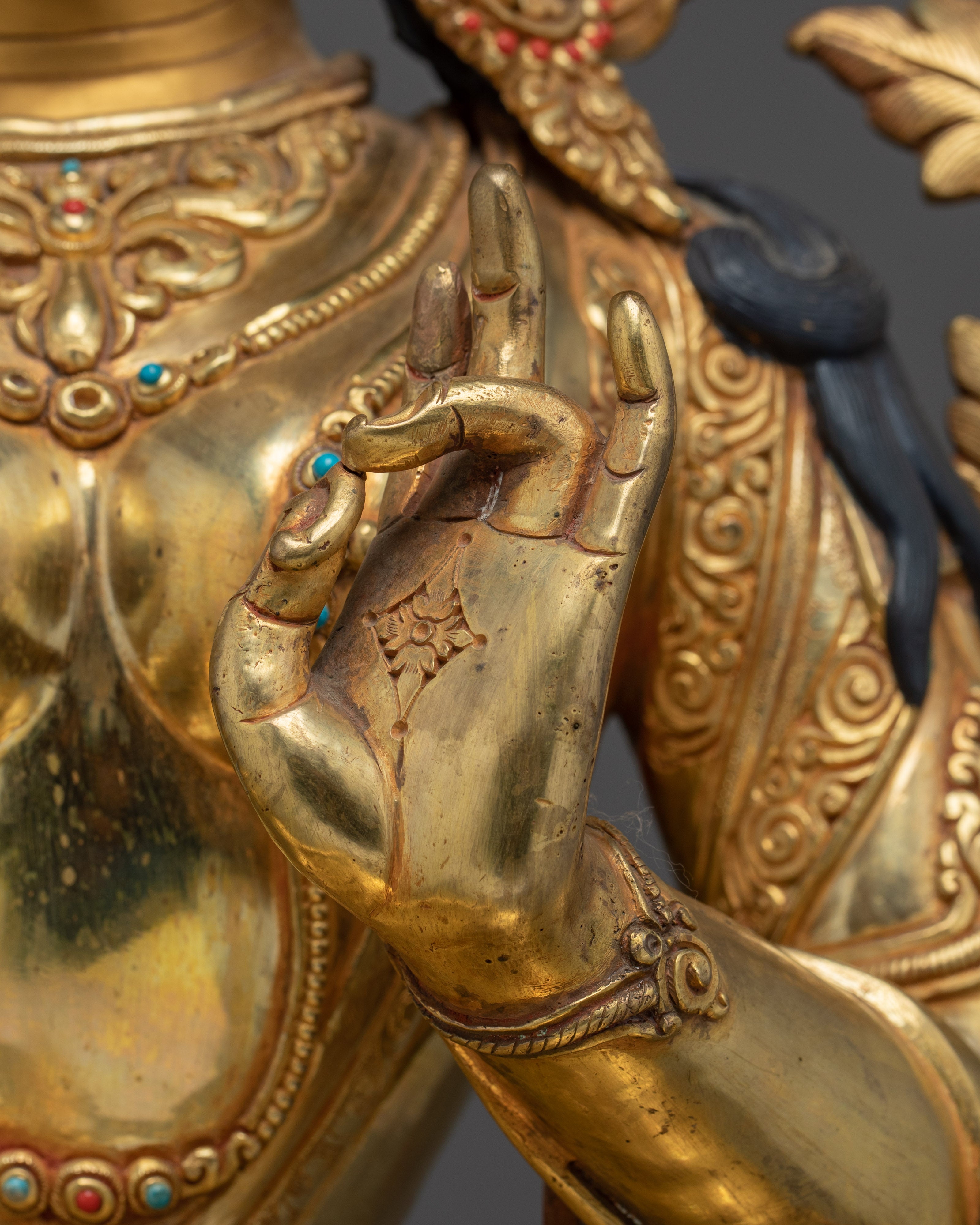 Green Tara Statue: Compassionate Mother of Liberation