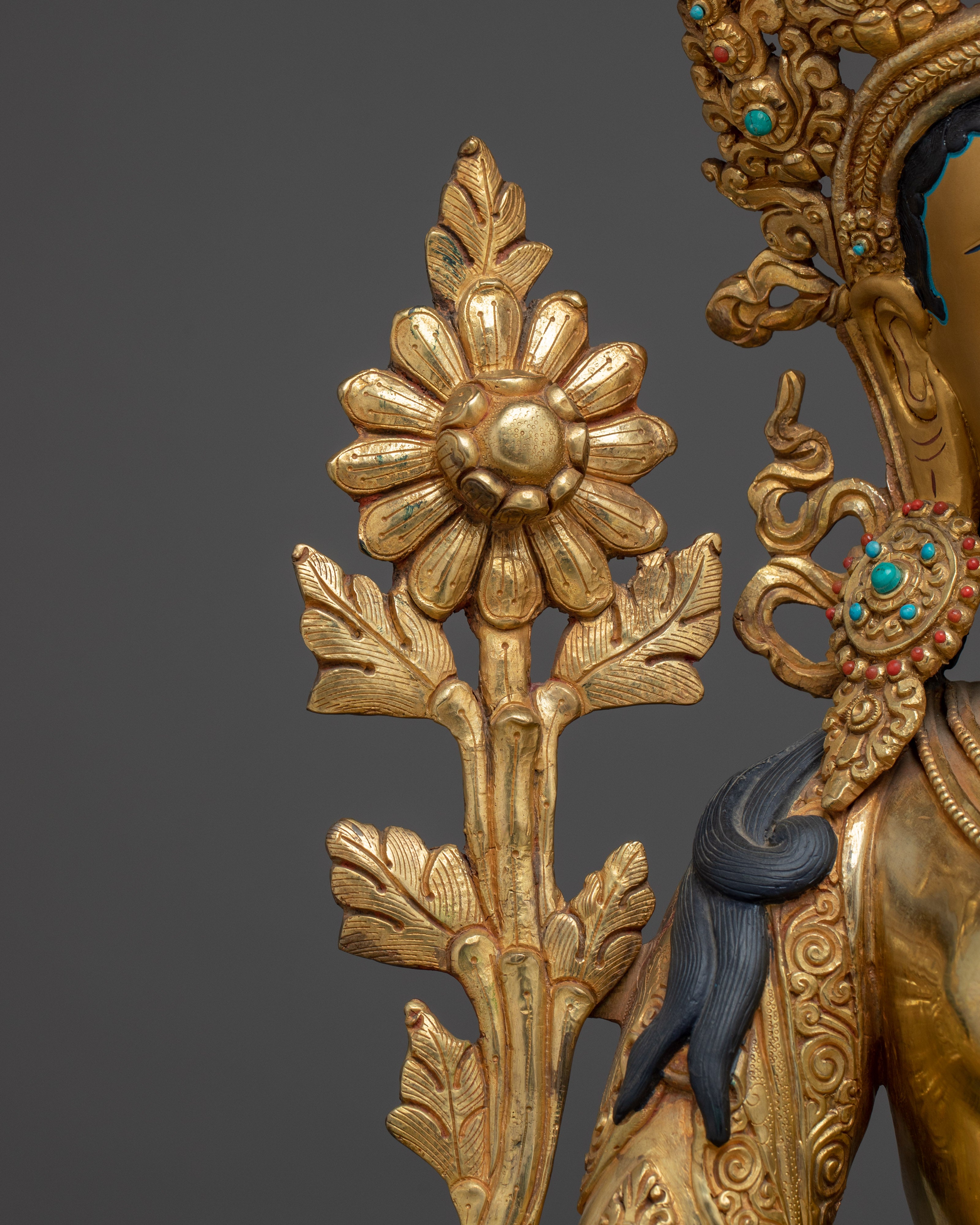 Green Tara Statue: Compassionate Mother of Liberation