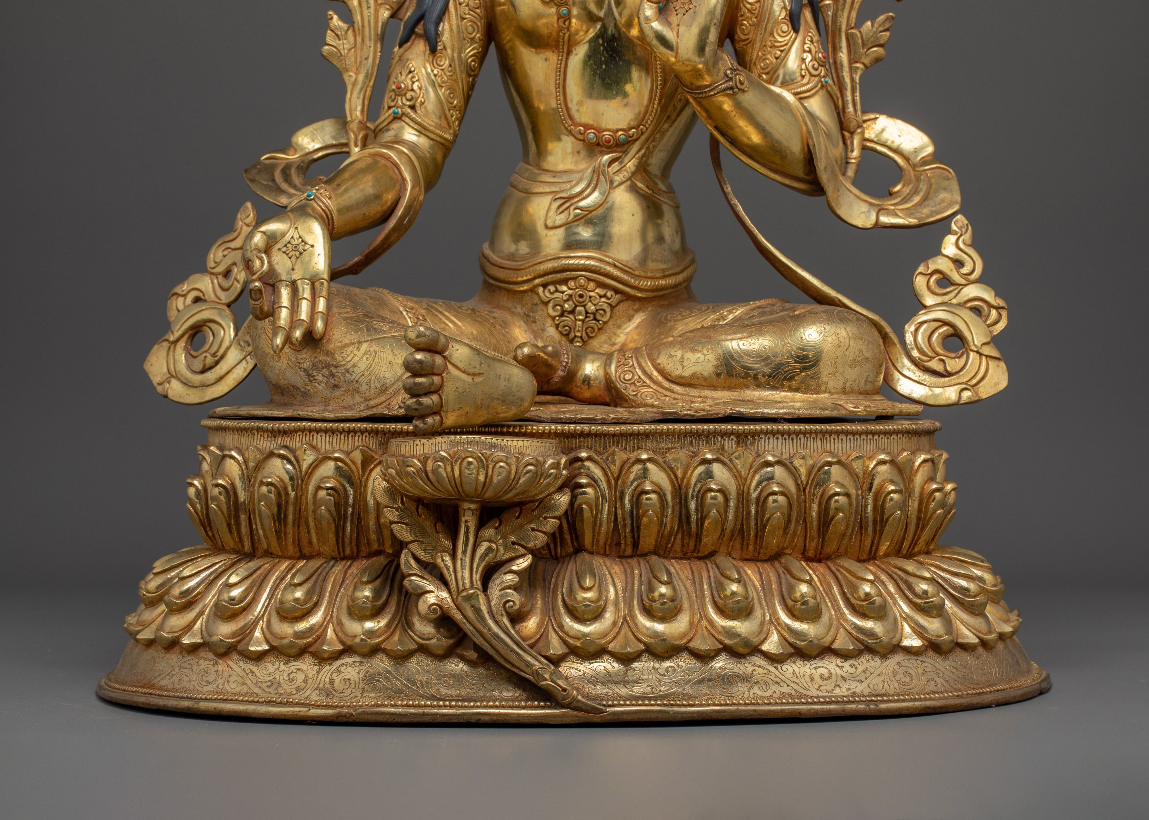 Green Tara Statue: Compassionate Mother of Liberation