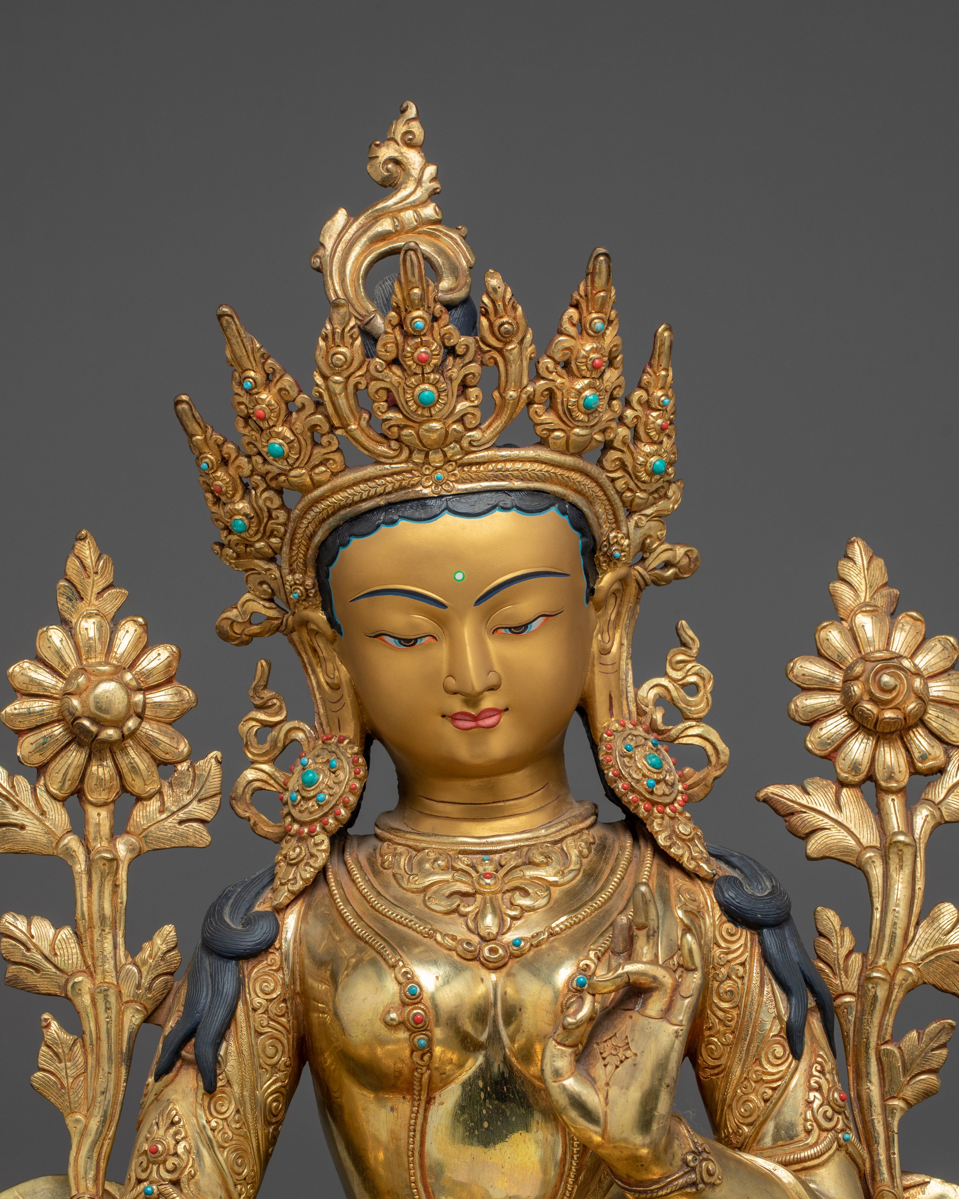 Green Tara Statue: Compassionate Mother of Liberation