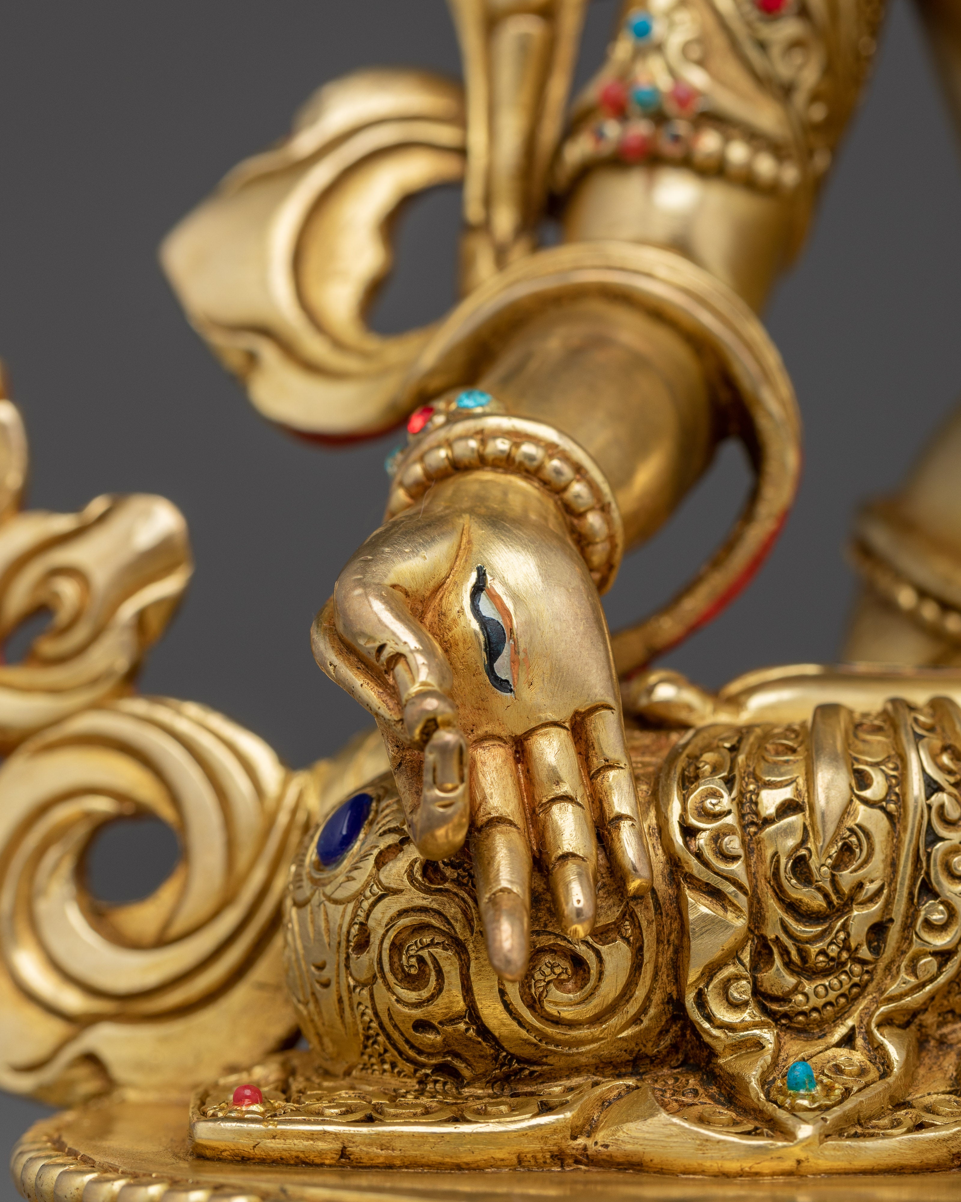 White Tara Statue: Tibetan Healing Deity