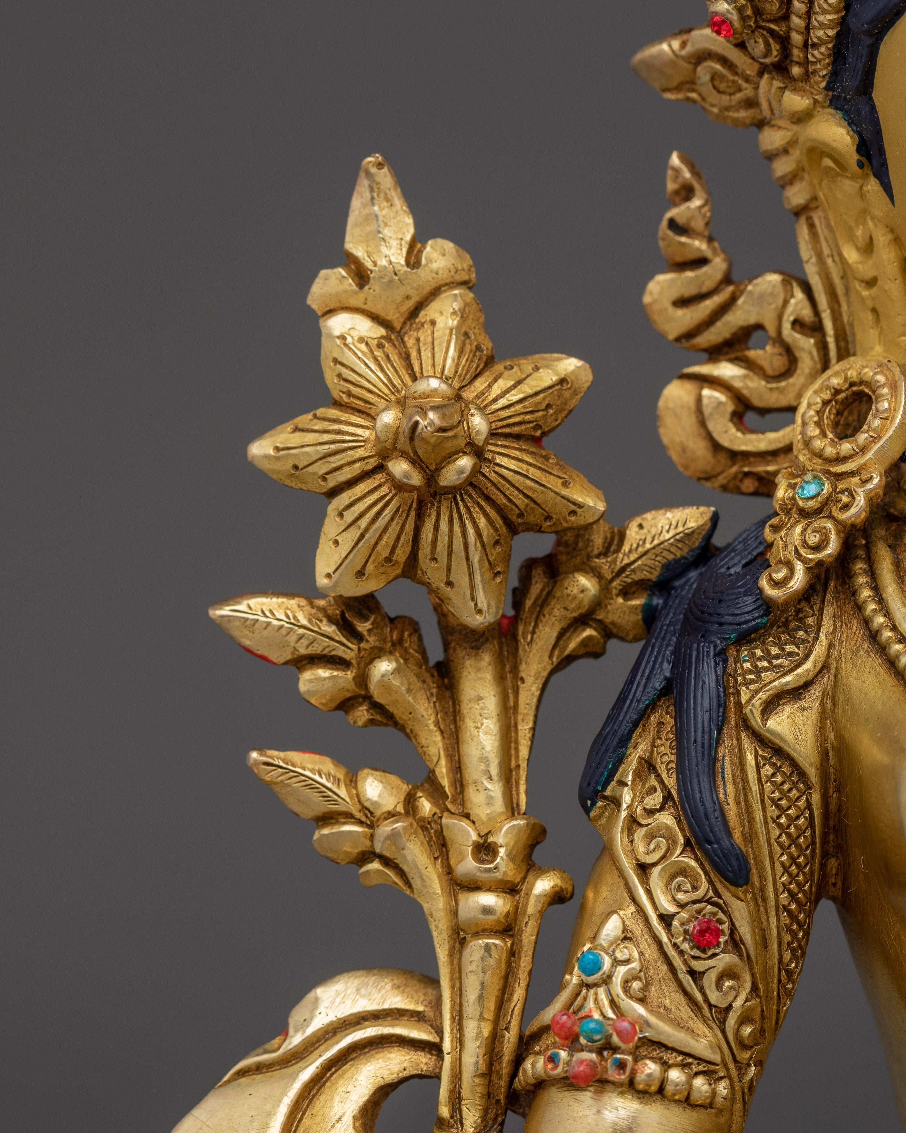 White Tara Statue: Tibetan Healing Deity