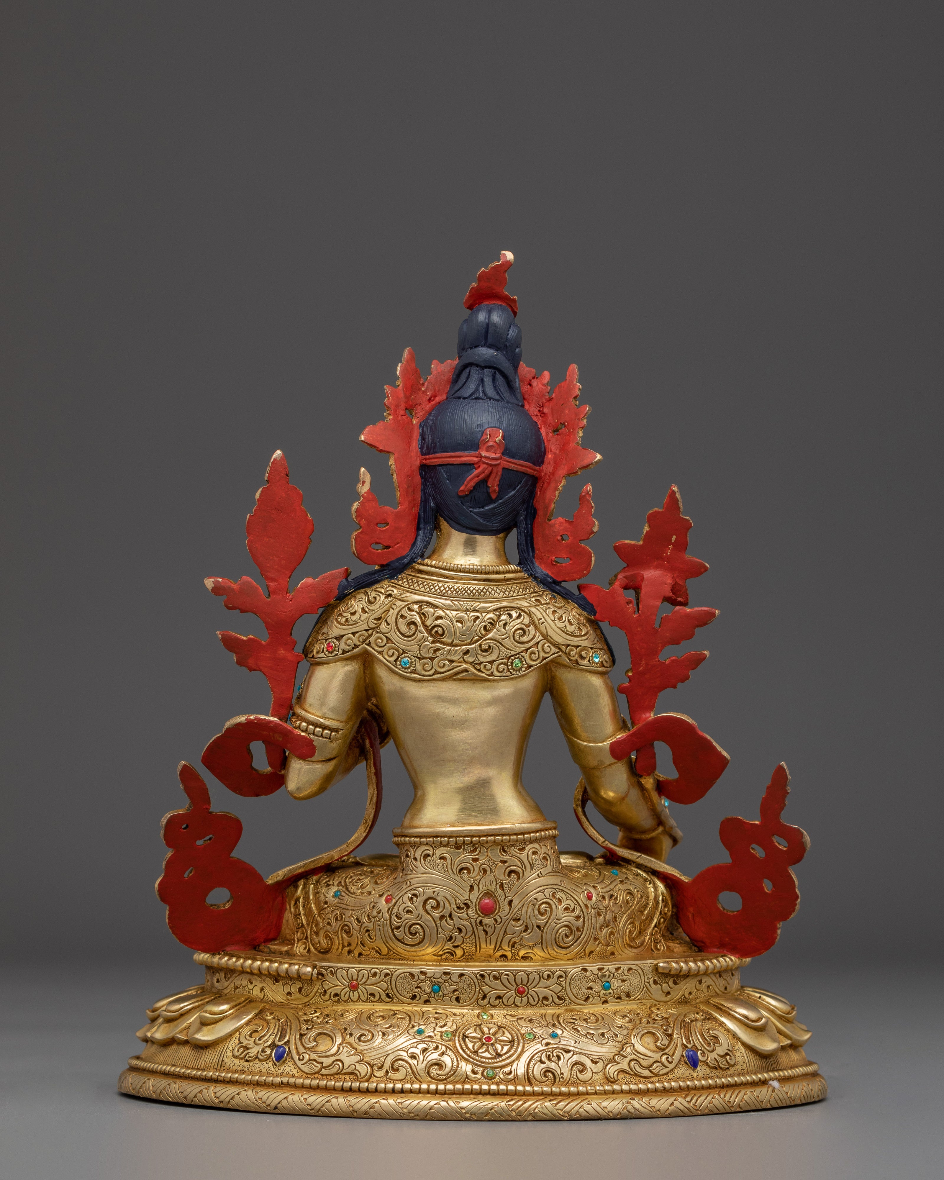 White Tara Statue: Tibetan Healing Deity