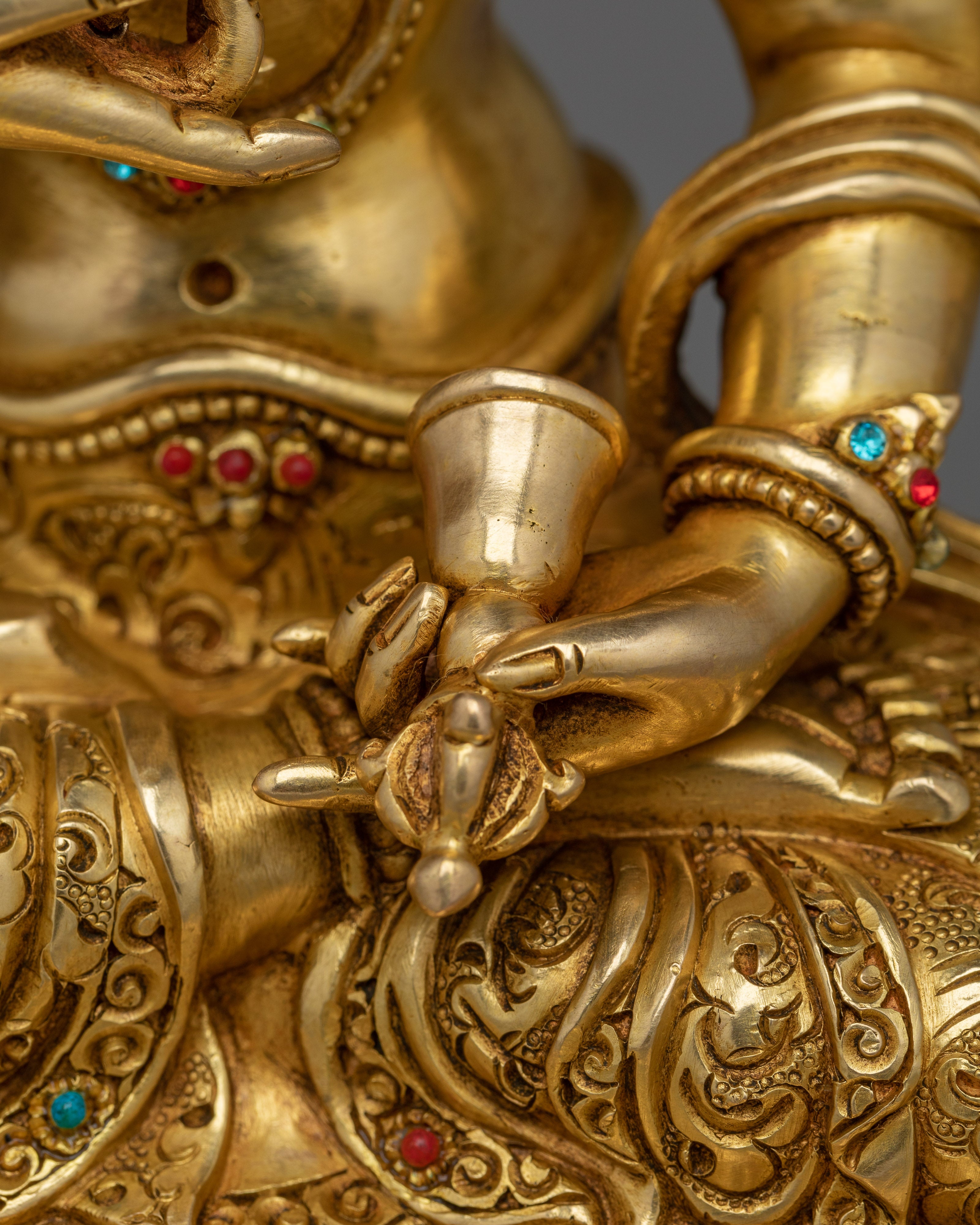 Vajrasattva Statue: Tibetan Purification Deity