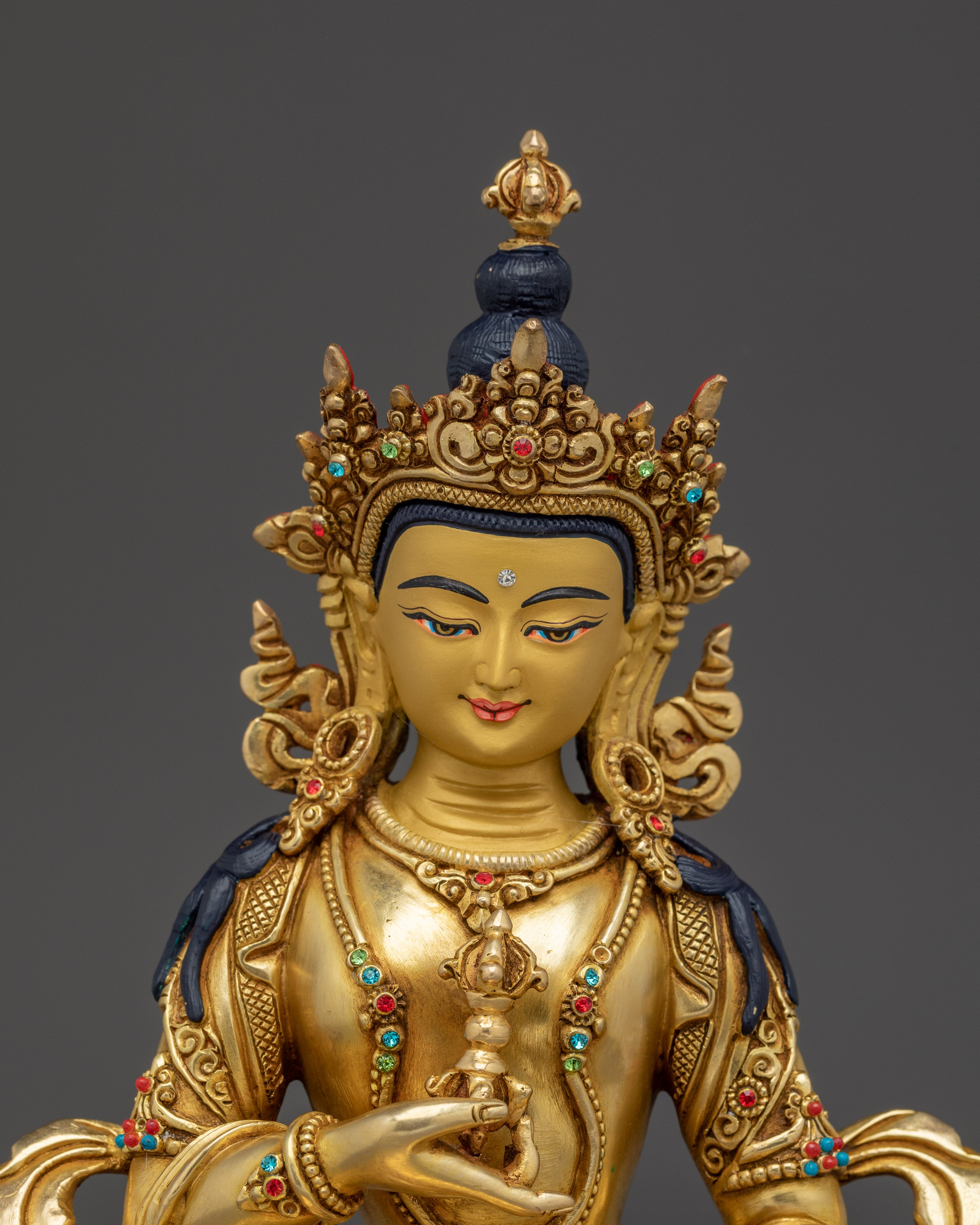 Vajrasattva Statue: Tibetan Purification Deity