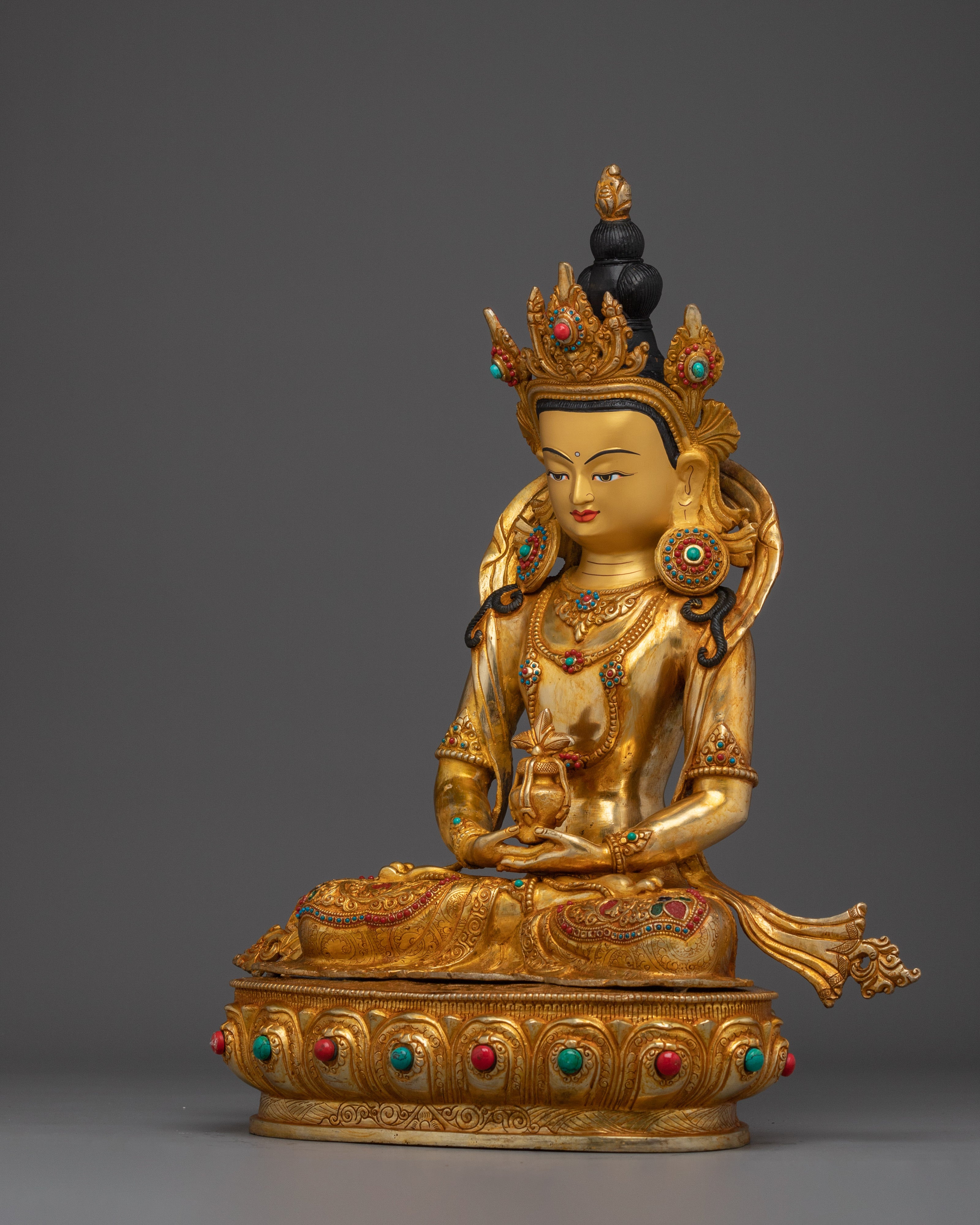 Statue of Amitayus: The Healing Buddha