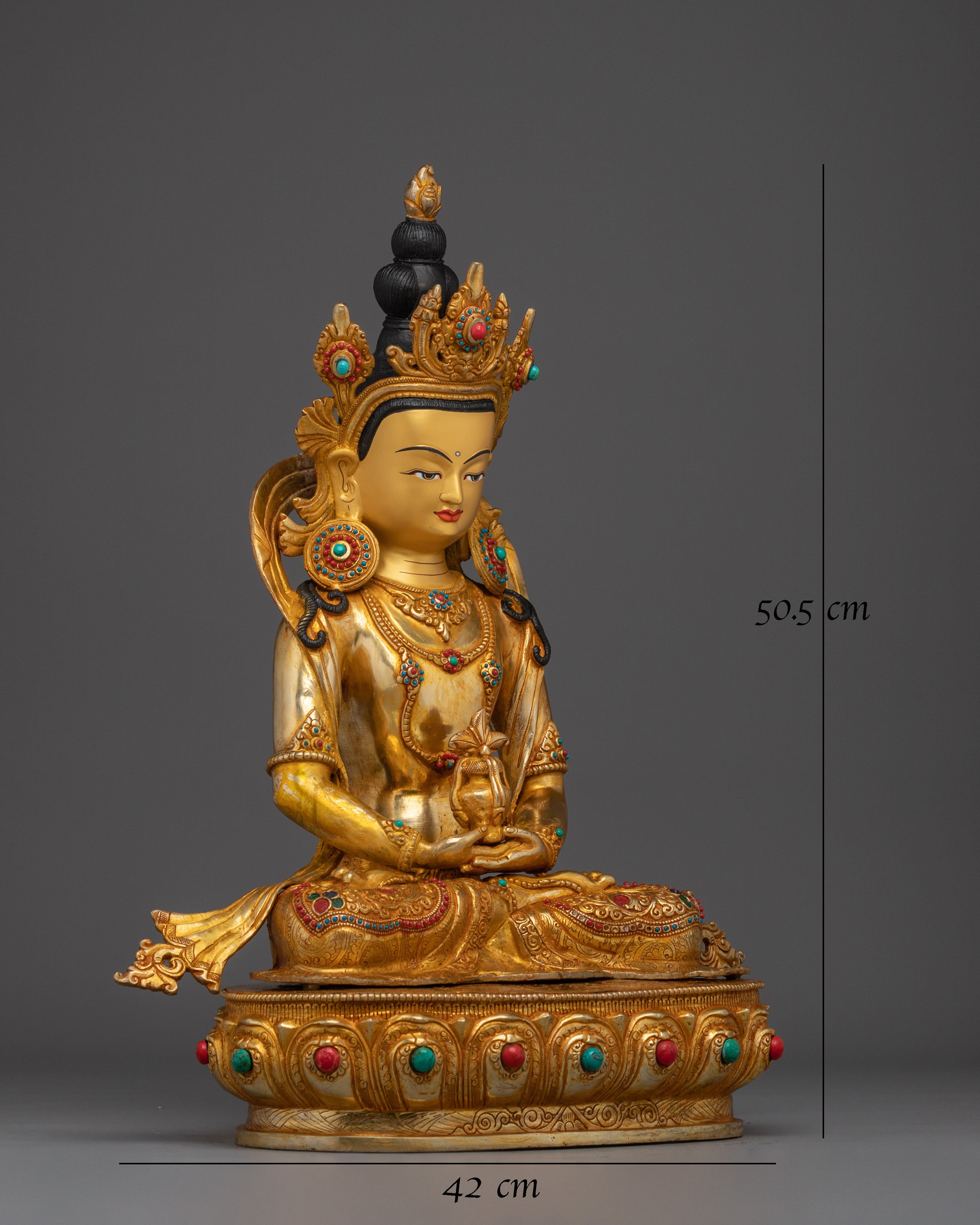Statue of Amitayus: The Healing Buddha