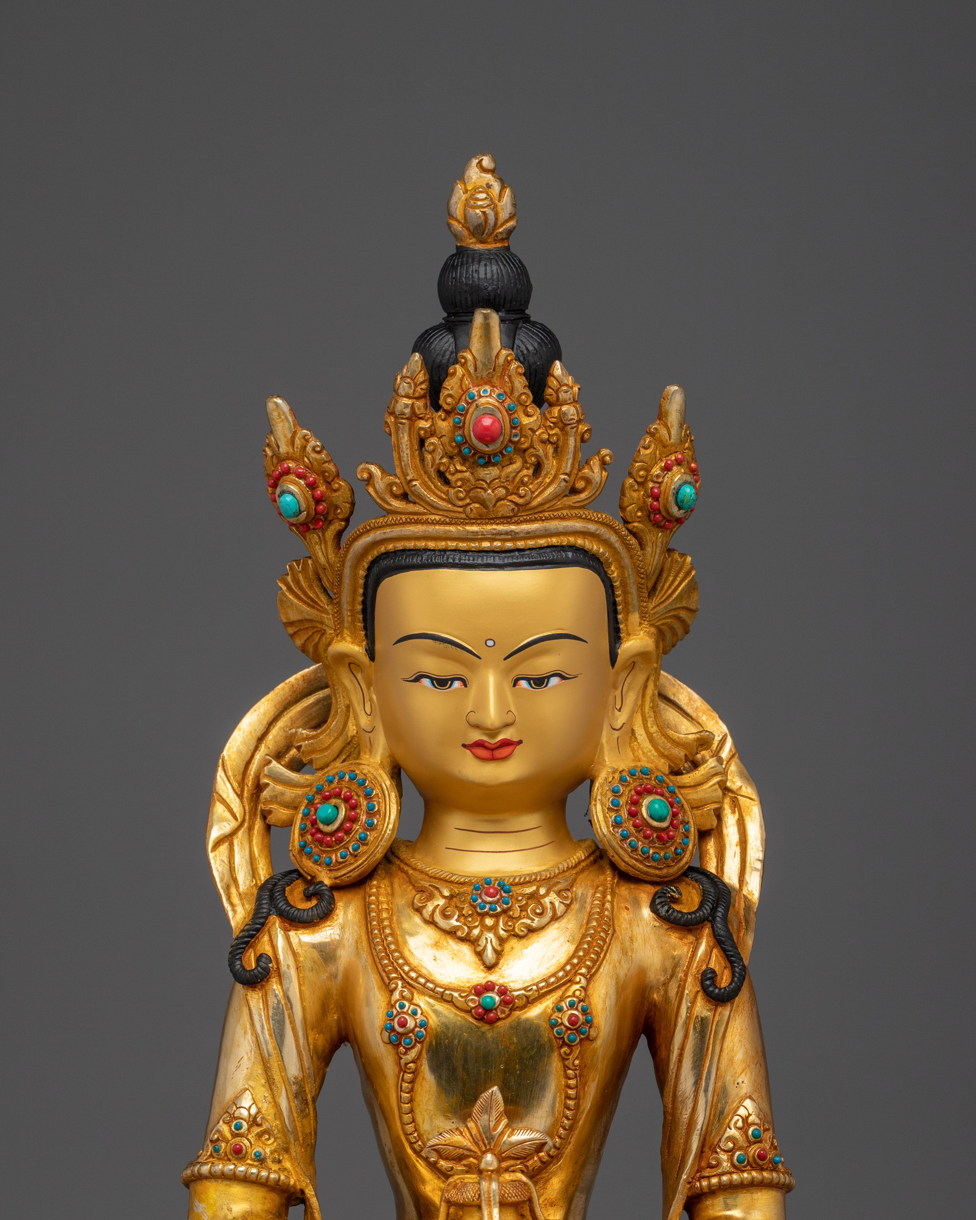Statue of Amitayus: The Healing Buddha