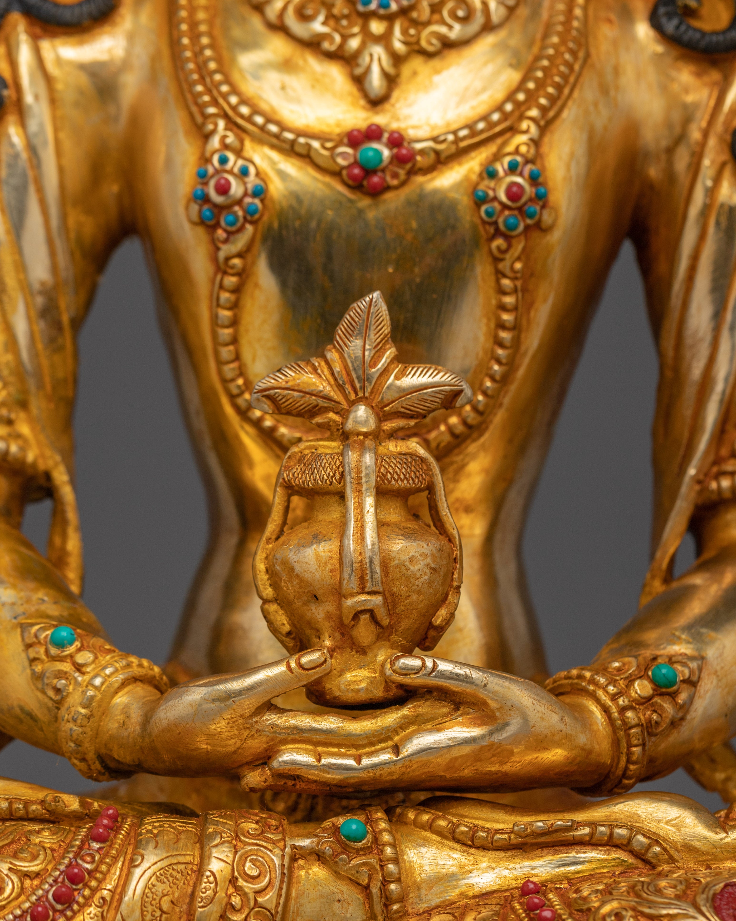 Statue of Amitayus: The Healing Buddha