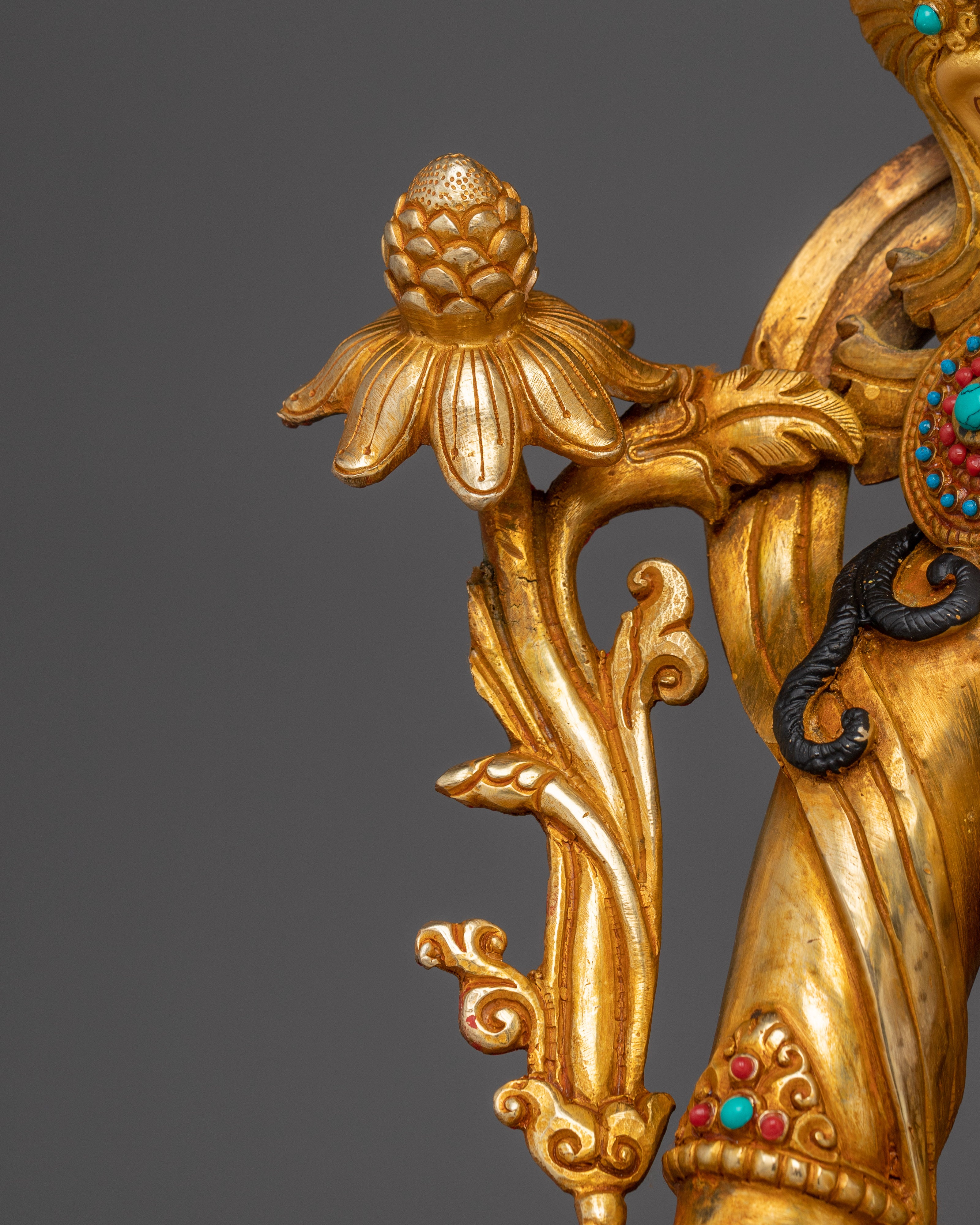 White Tara Statue: Buddhist Healing Goddess