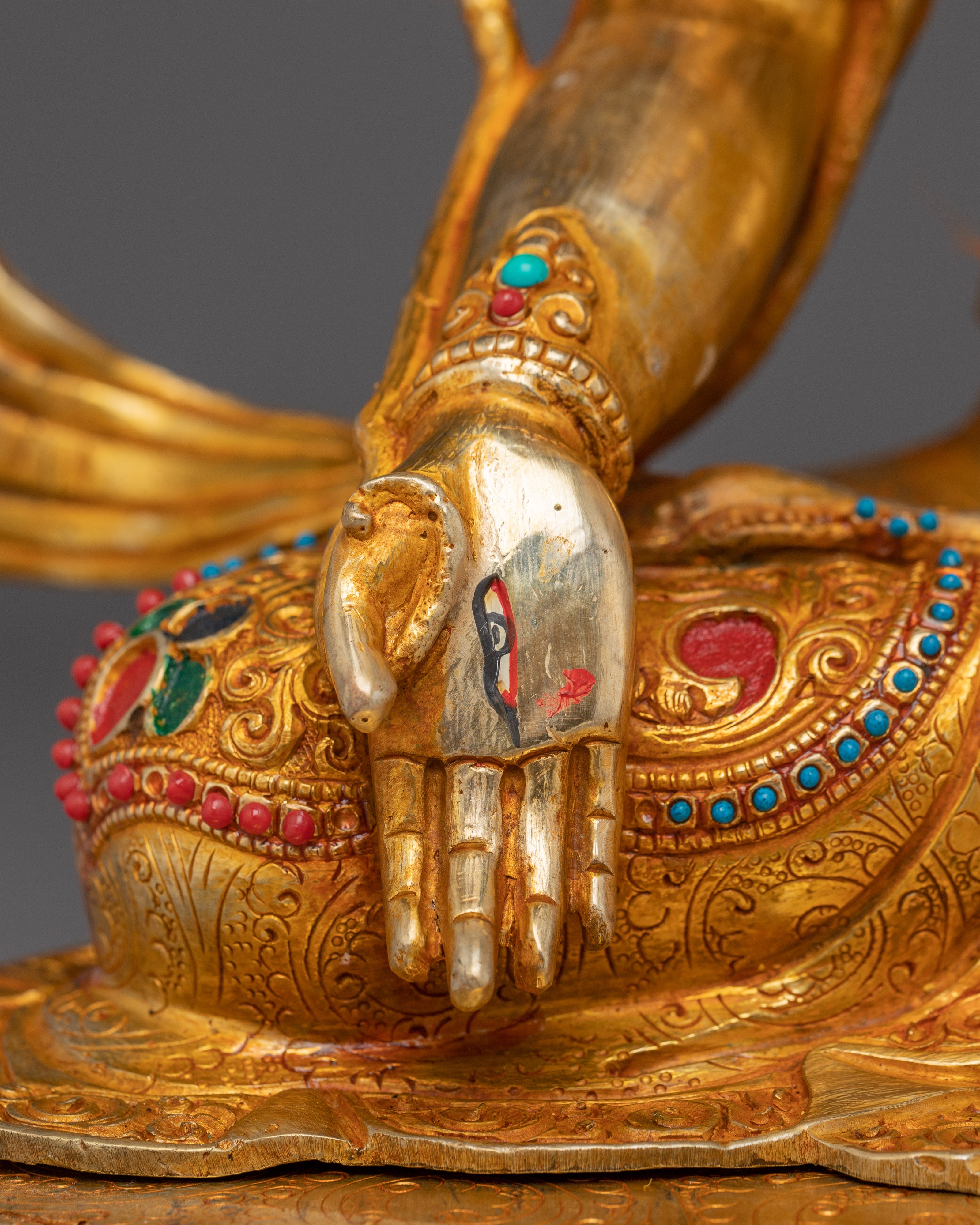 White Tara Statue: Buddhist Healing Goddess