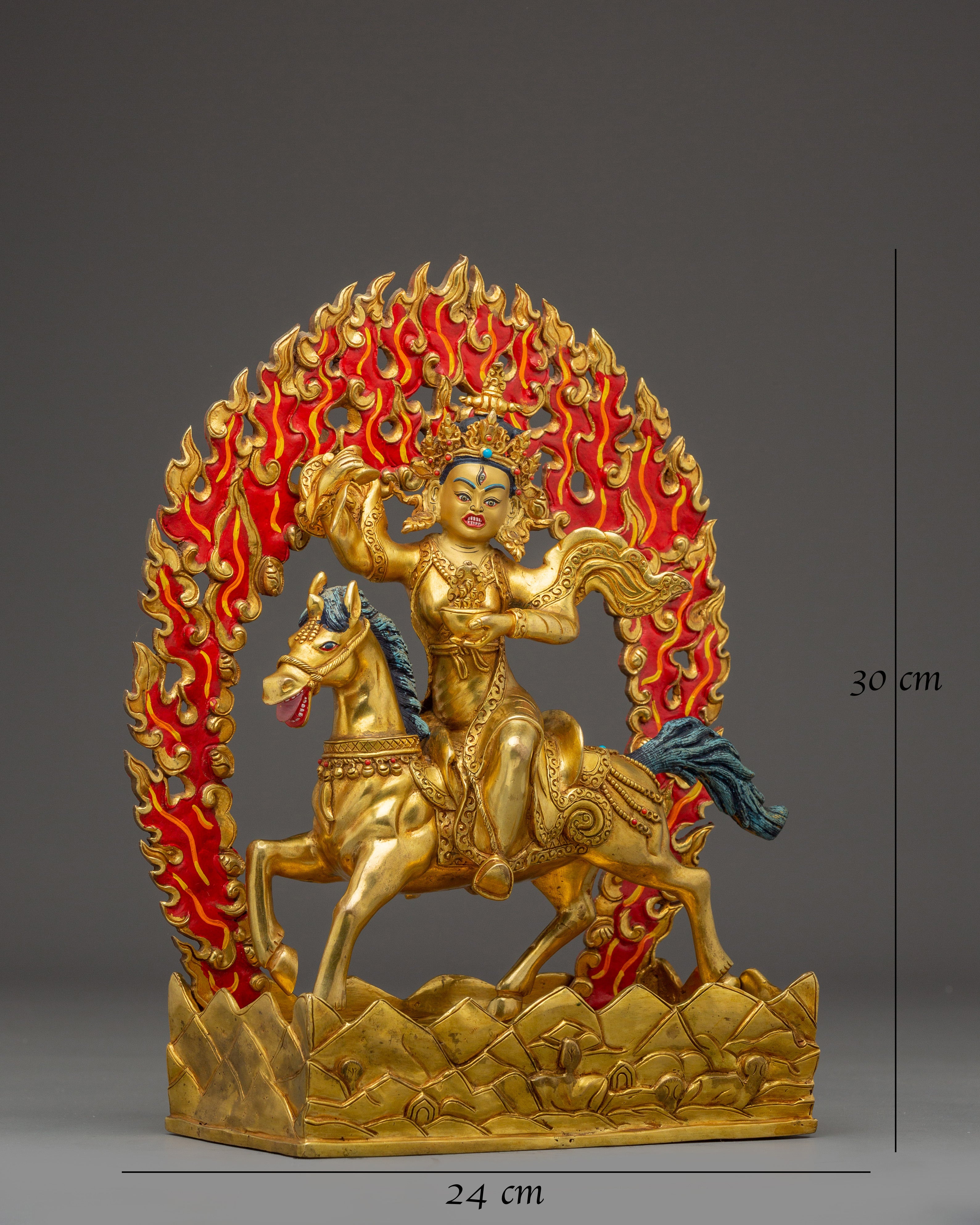 11.8 Inches Achi Chokyi Drolma Statue