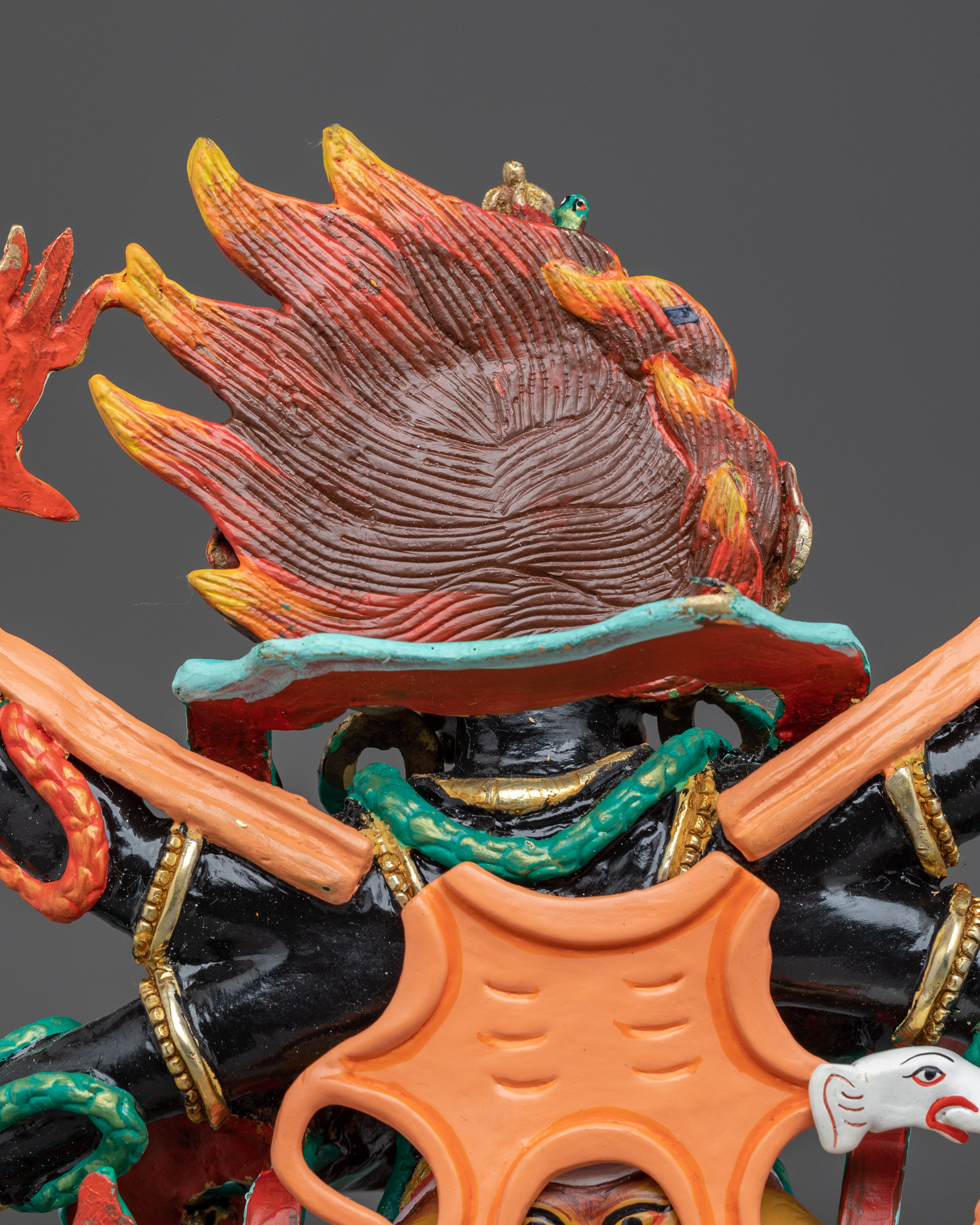 Six Armed Mahakala, Tibetan Art | Spiritual Home Decor