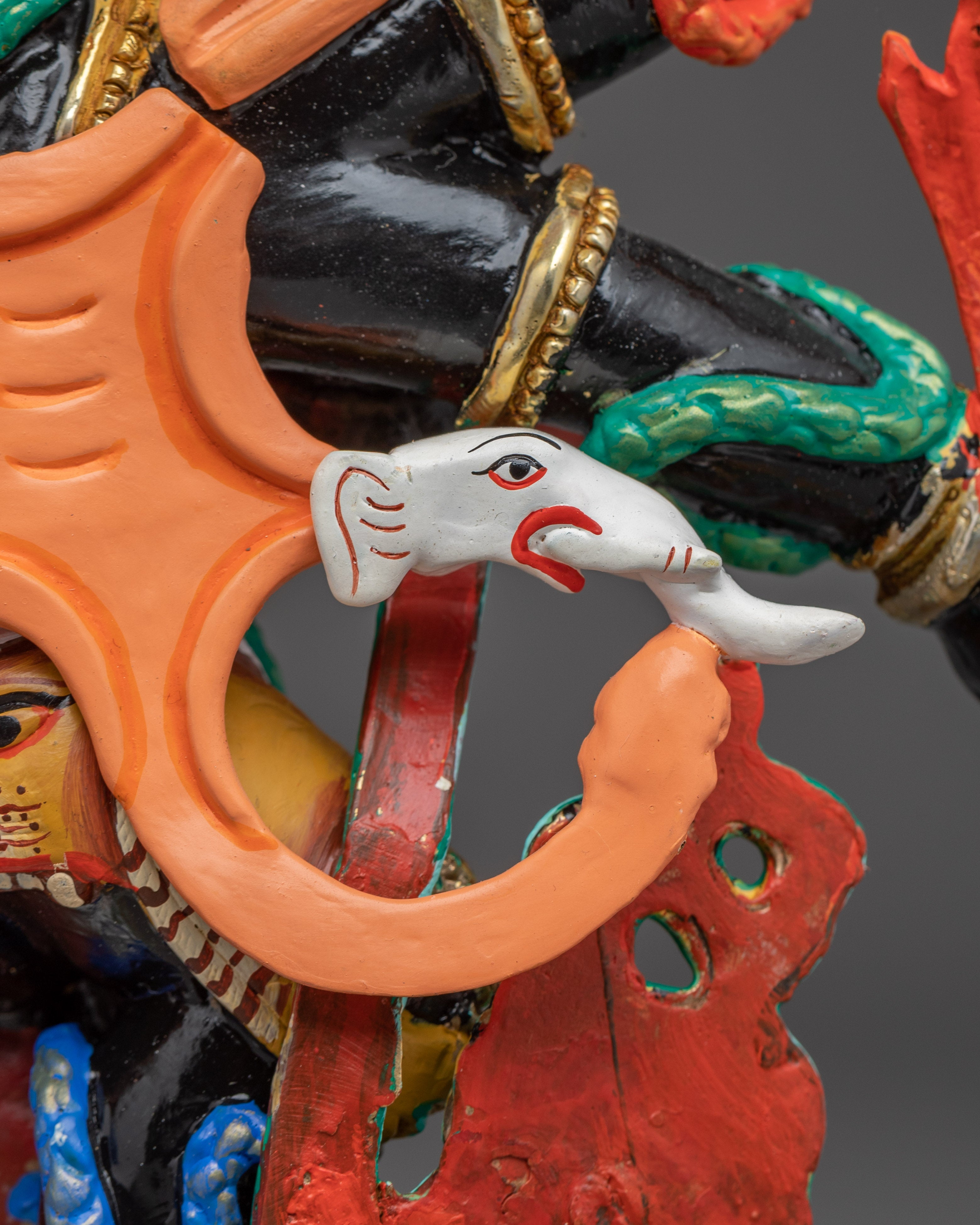 Six Armed Mahakala, Tibetan Art | Spiritual Home Decor