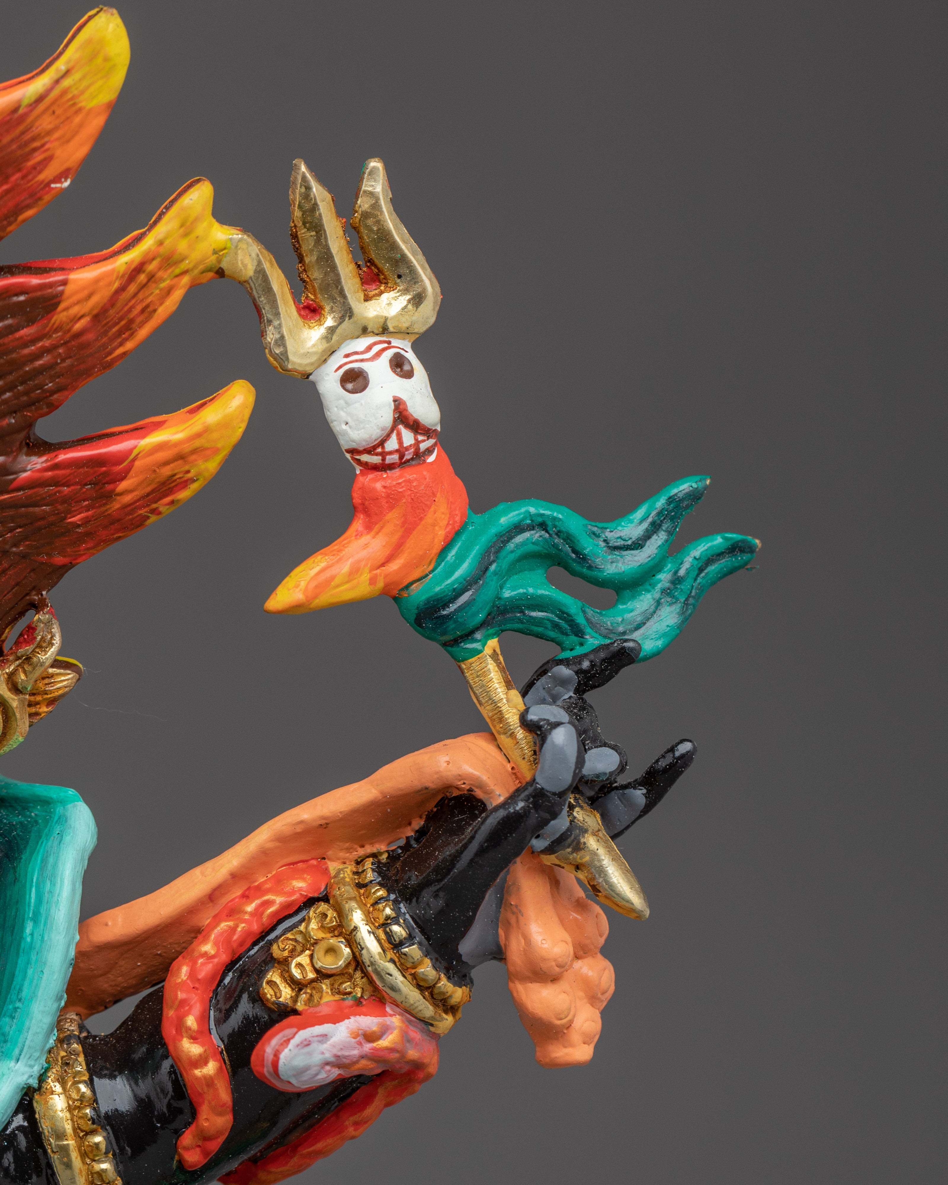 Six Armed Mahakala, Tibetan Art | Spiritual Home Decor