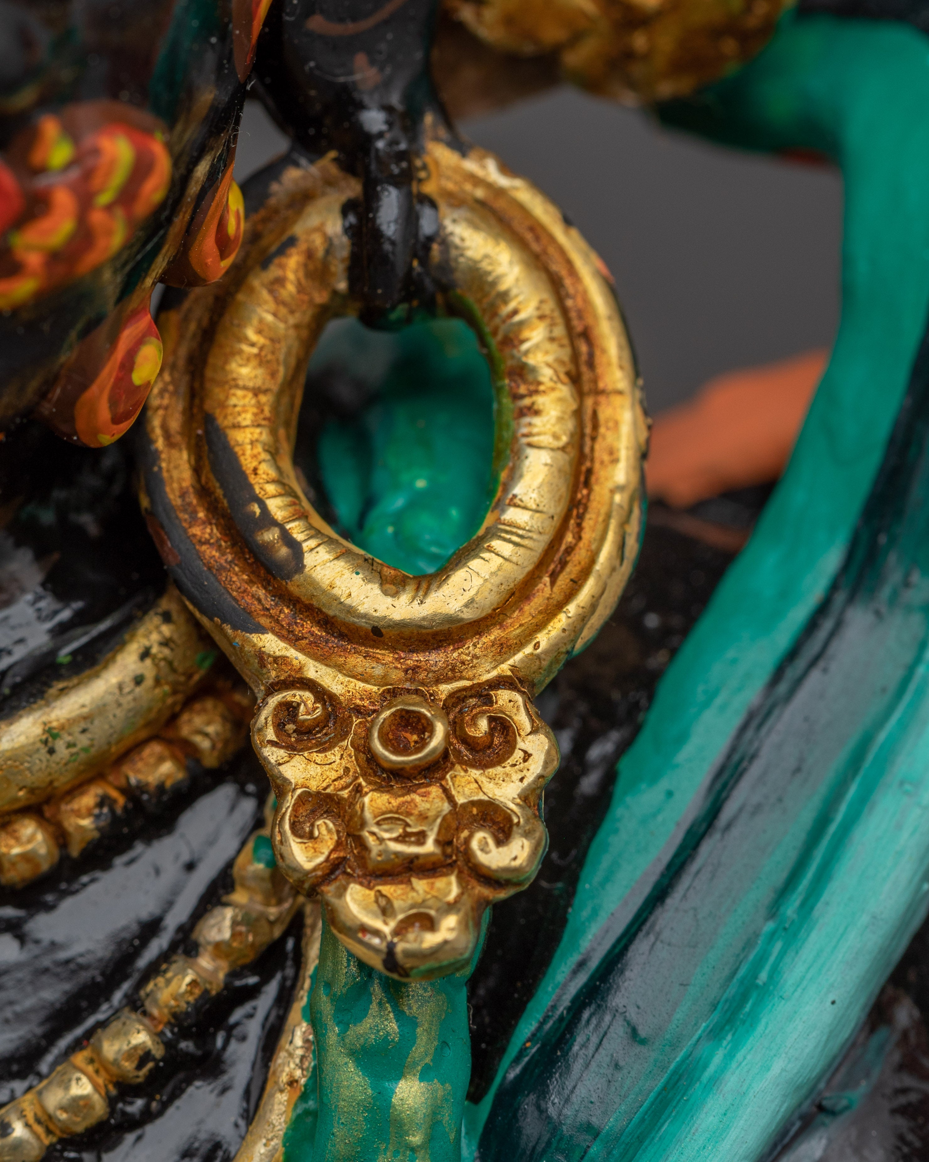 Six Armed Mahakala, Tibetan Art | Spiritual Home Decor