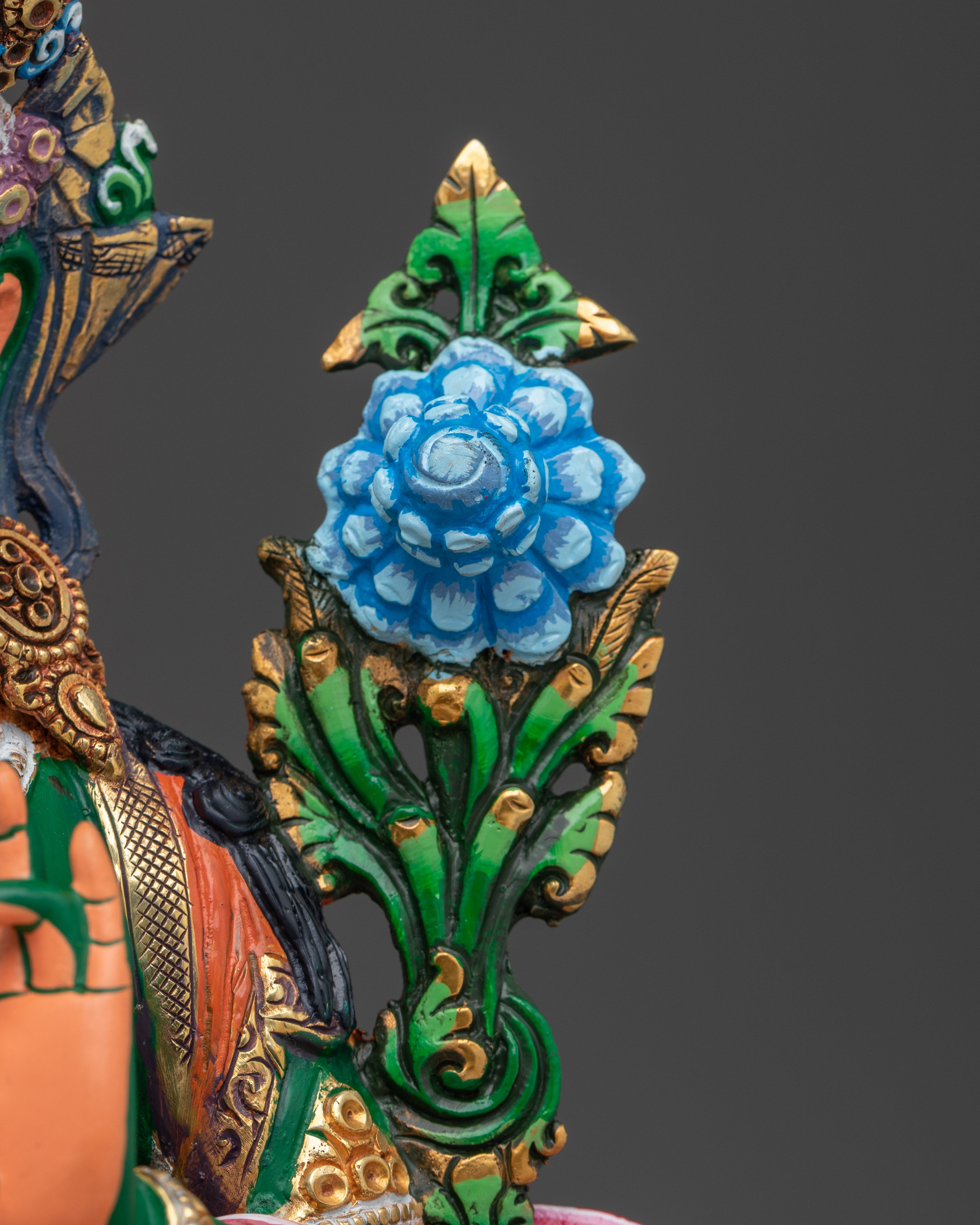 Green Tara, Tibetan Sculpture | Swift Liberator