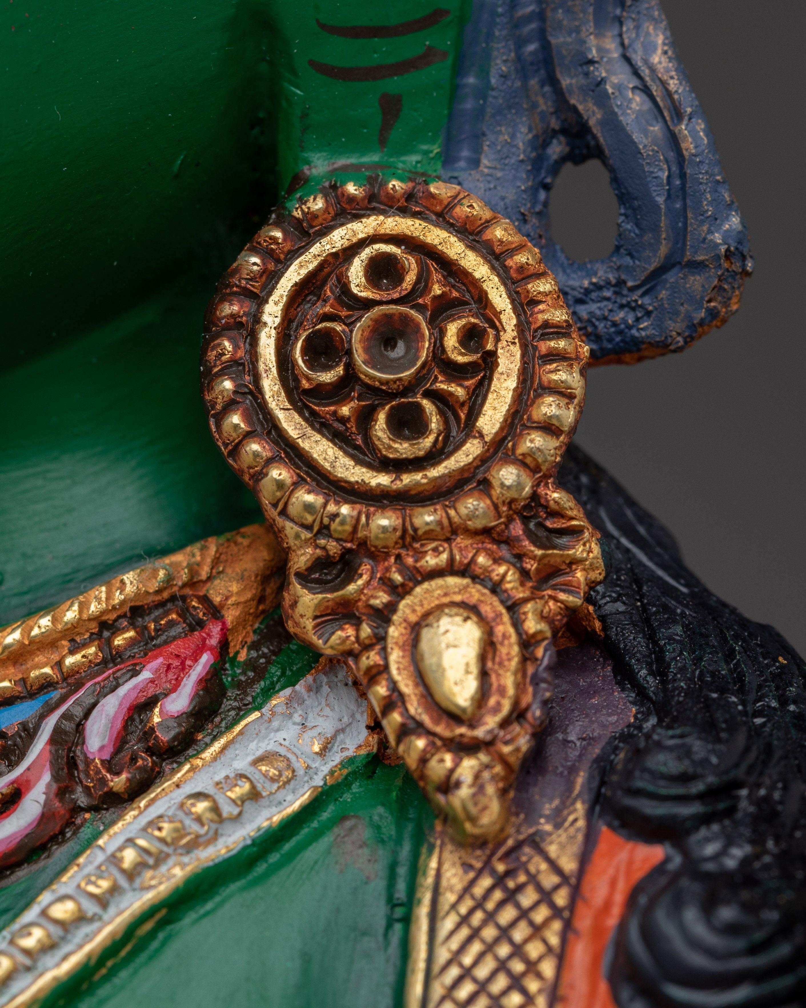 Green Tara, Tibetan Sculpture | Swift Liberator