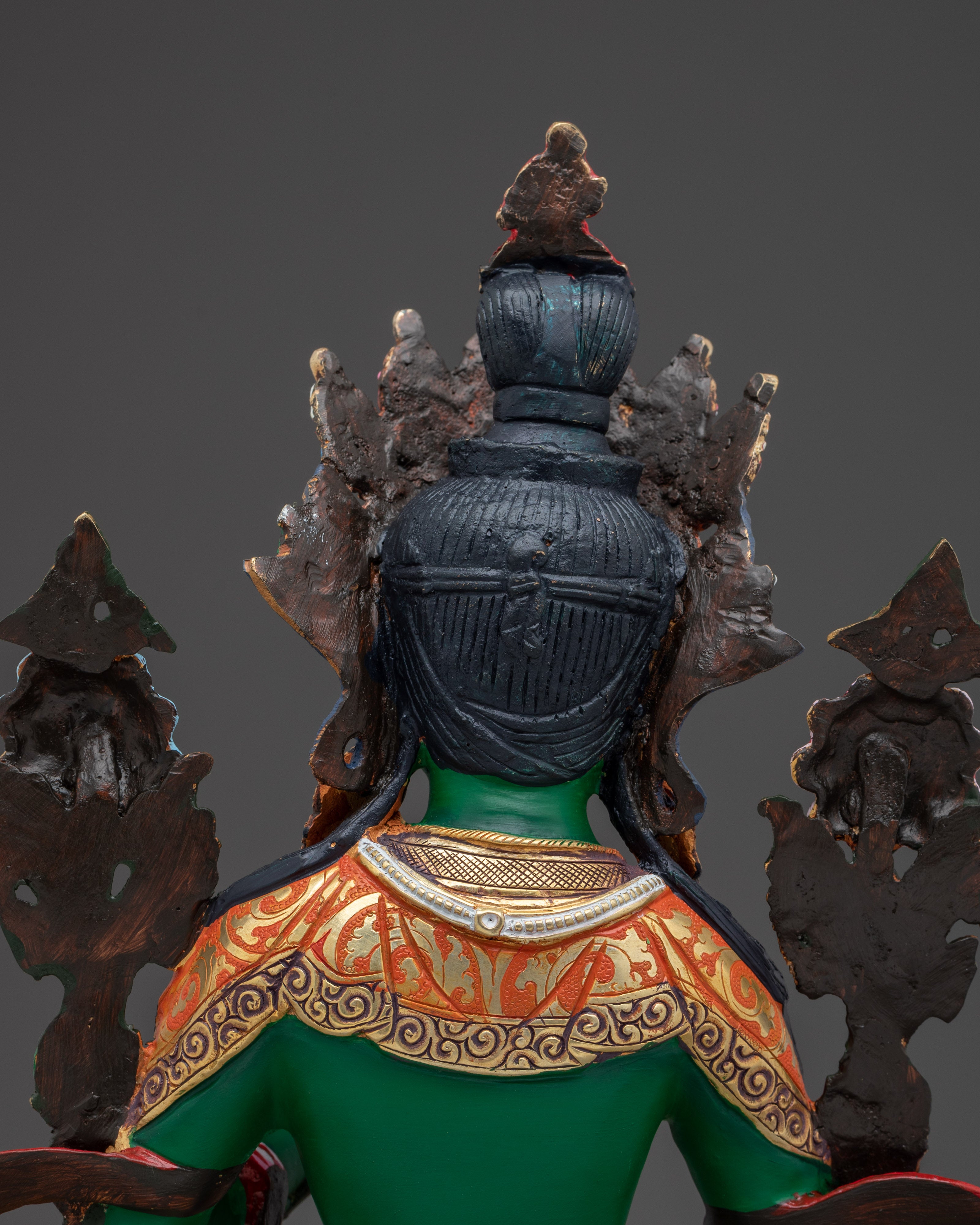 Green Tara, Tibetan Sculpture | Swift Liberator