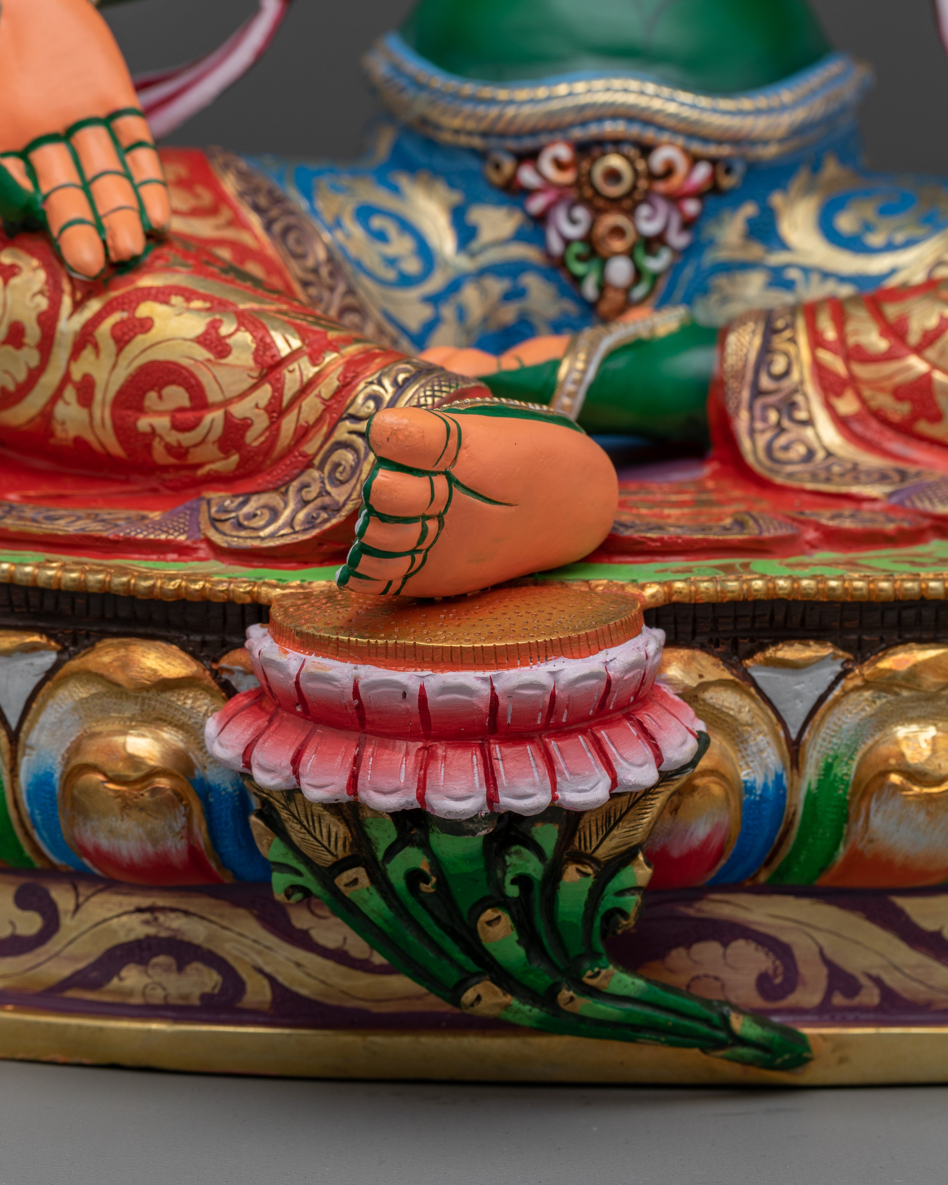 Green Tara, Tibetan Sculpture | Swift Liberator