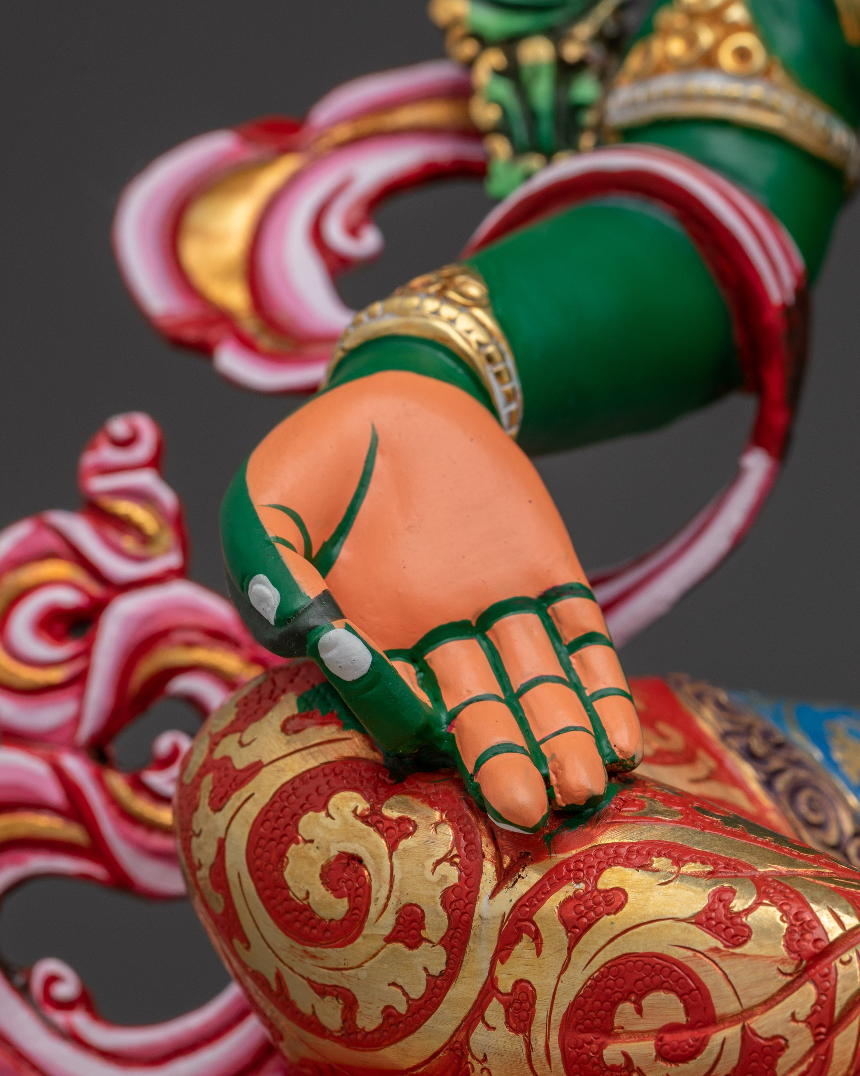 Green Tara, Tibetan Sculpture | Swift Liberator