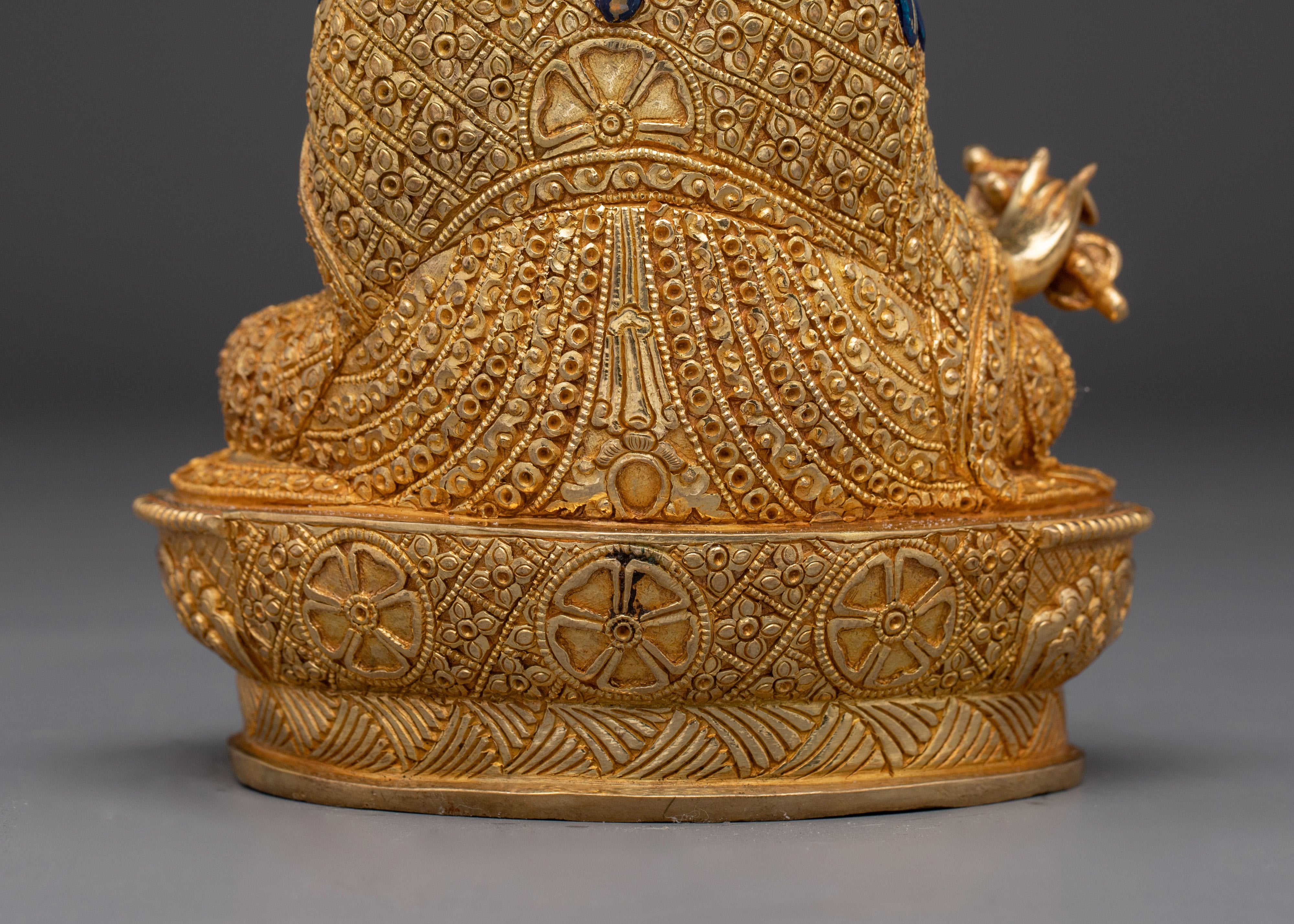 Nepalese Handmade Guru Rinpoche Art | Padmasambhava Figurine