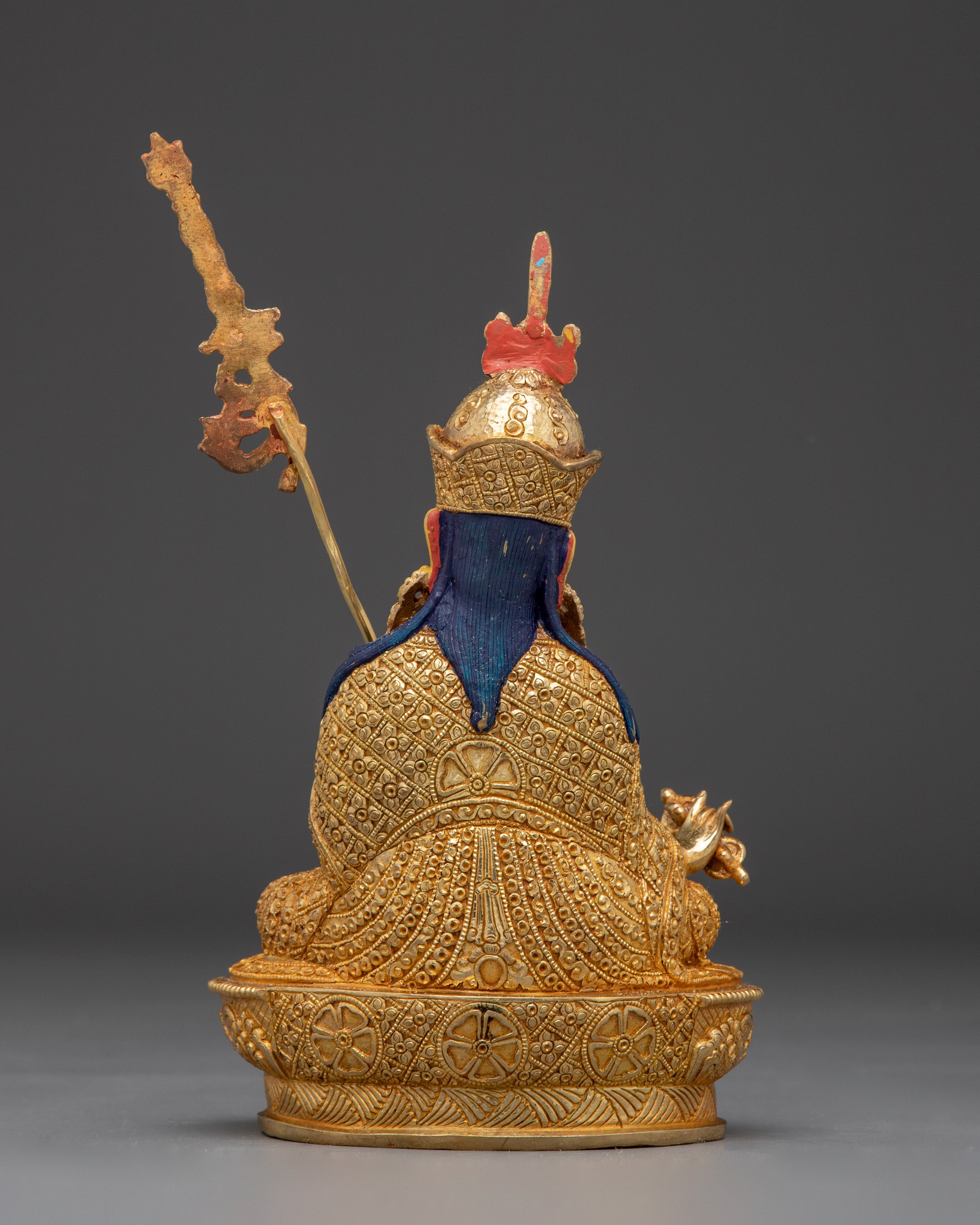 Nepalese Handmade Guru Rinpoche Art | Padmasambhava Figurine