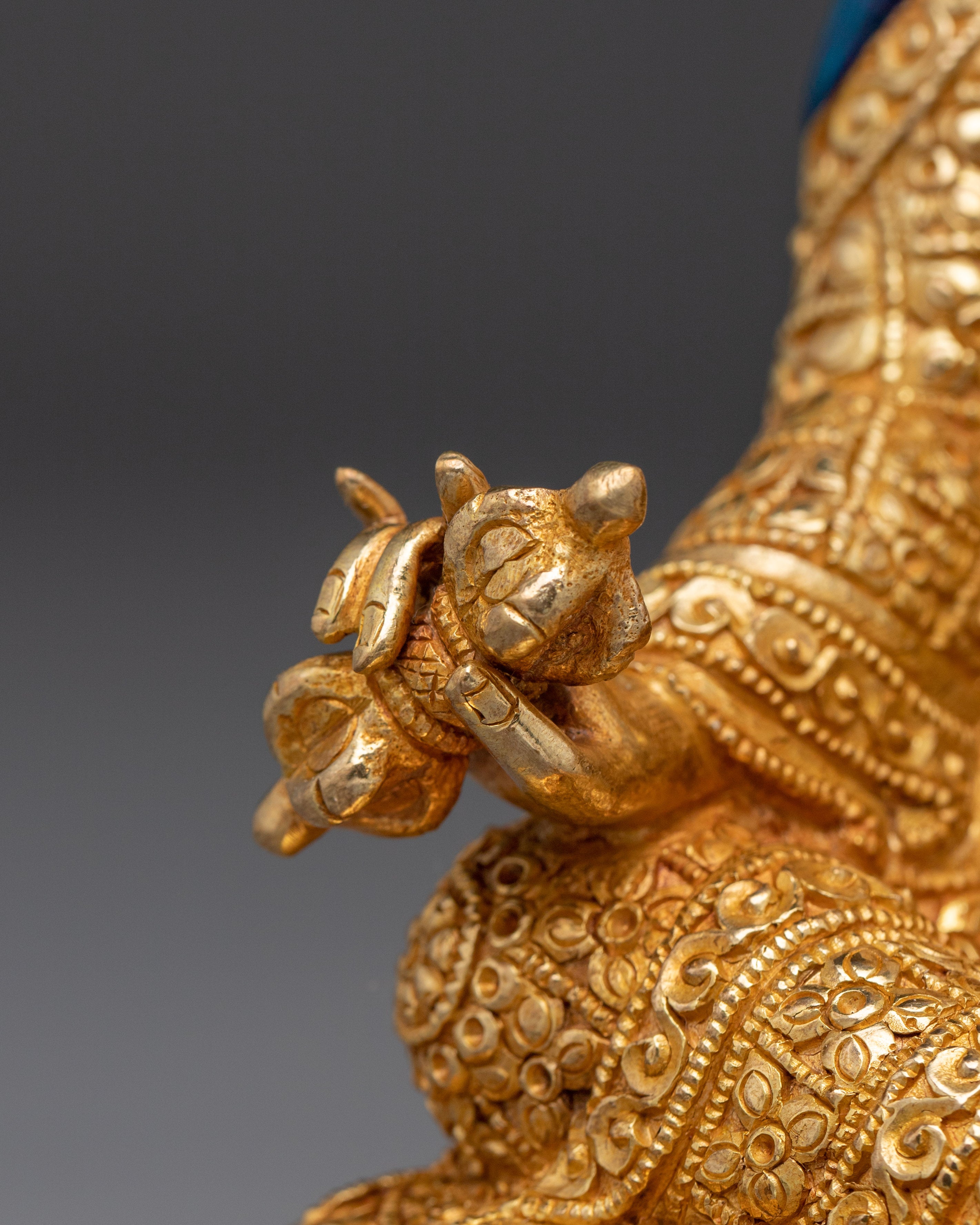 Nepalese Handmade Guru Rinpoche Art | Padmasambhava Figurine