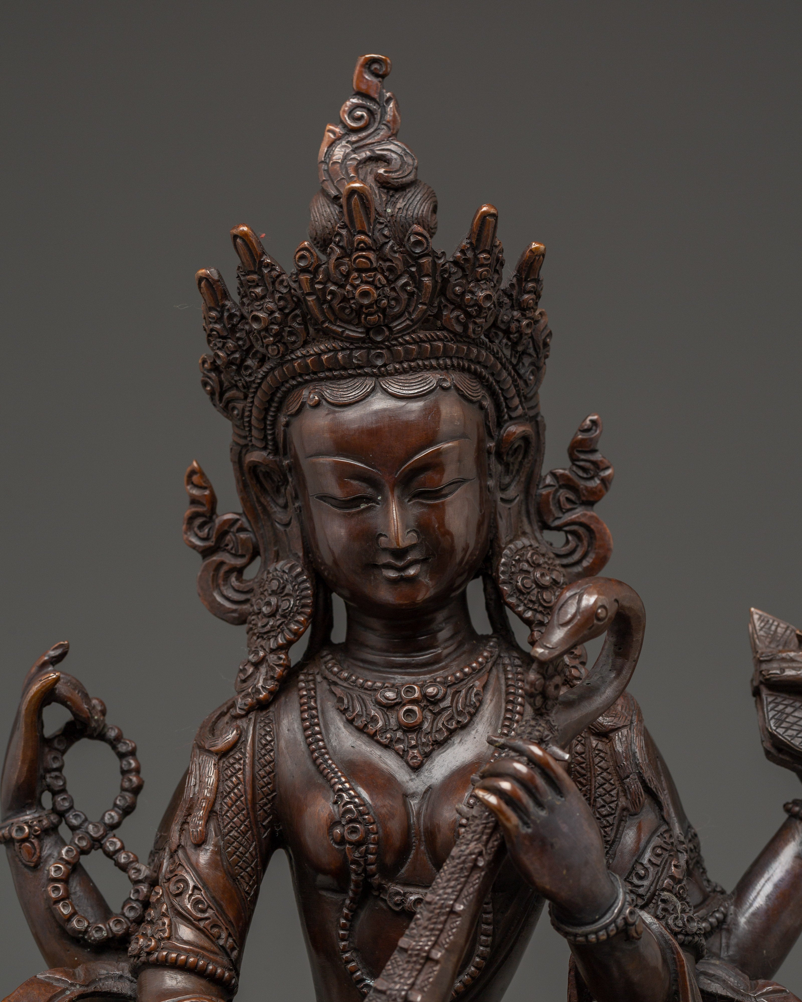 Saraswati Statue: Goddess of Wisdom