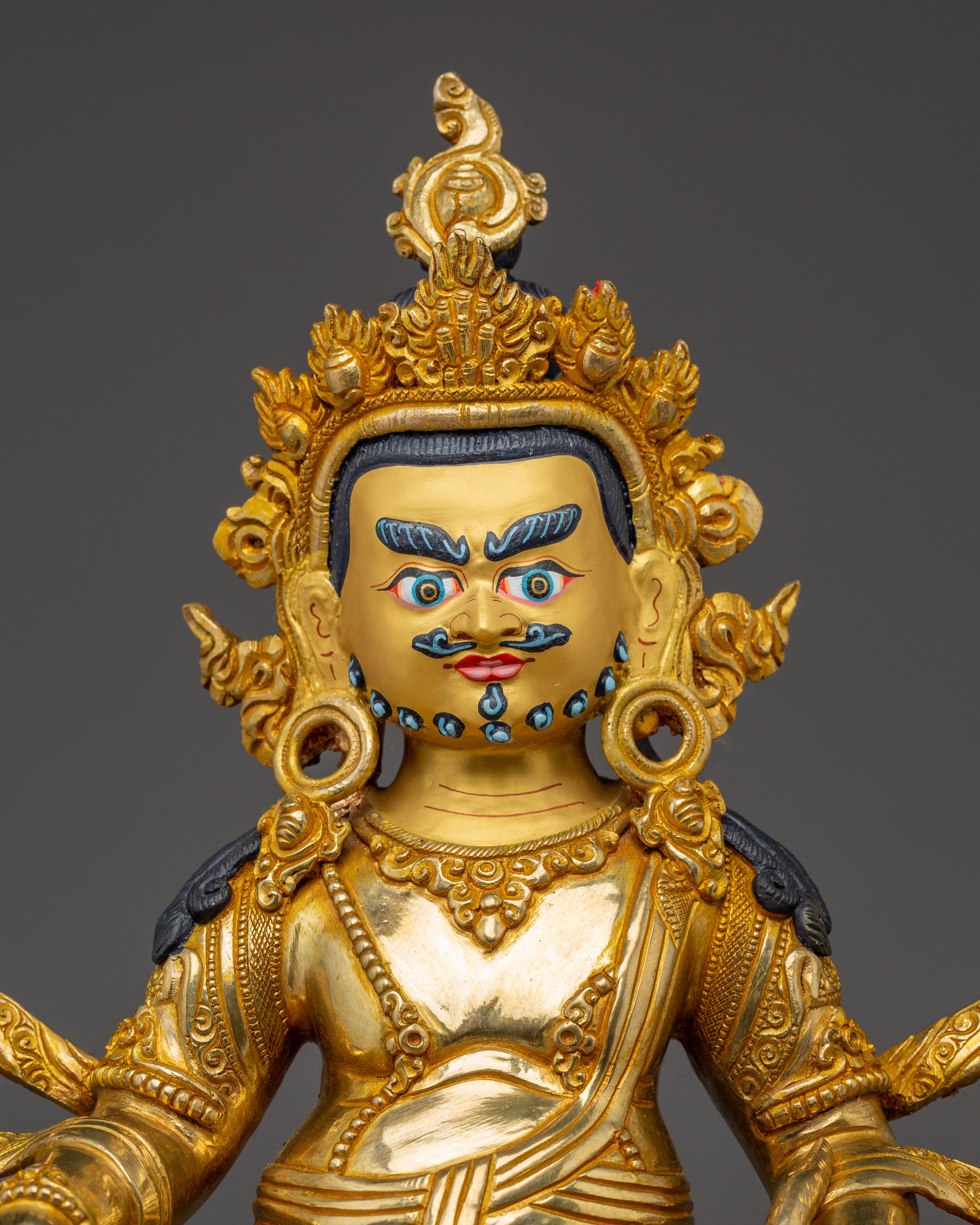 Dzambhala Statue: Deity of Wealth