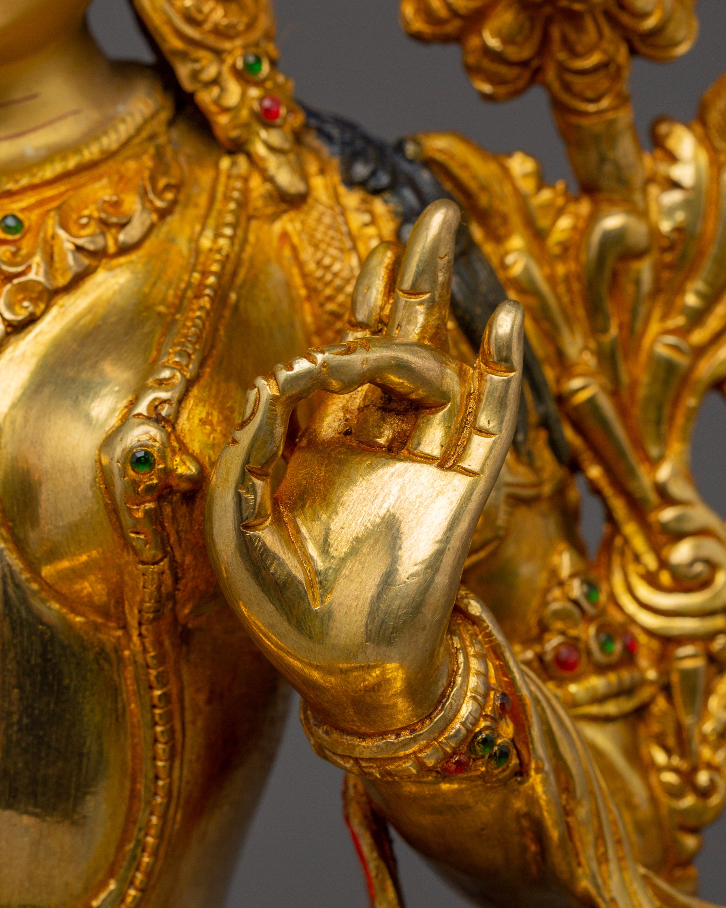 Green Tara Statue: Mother of All Buddhas