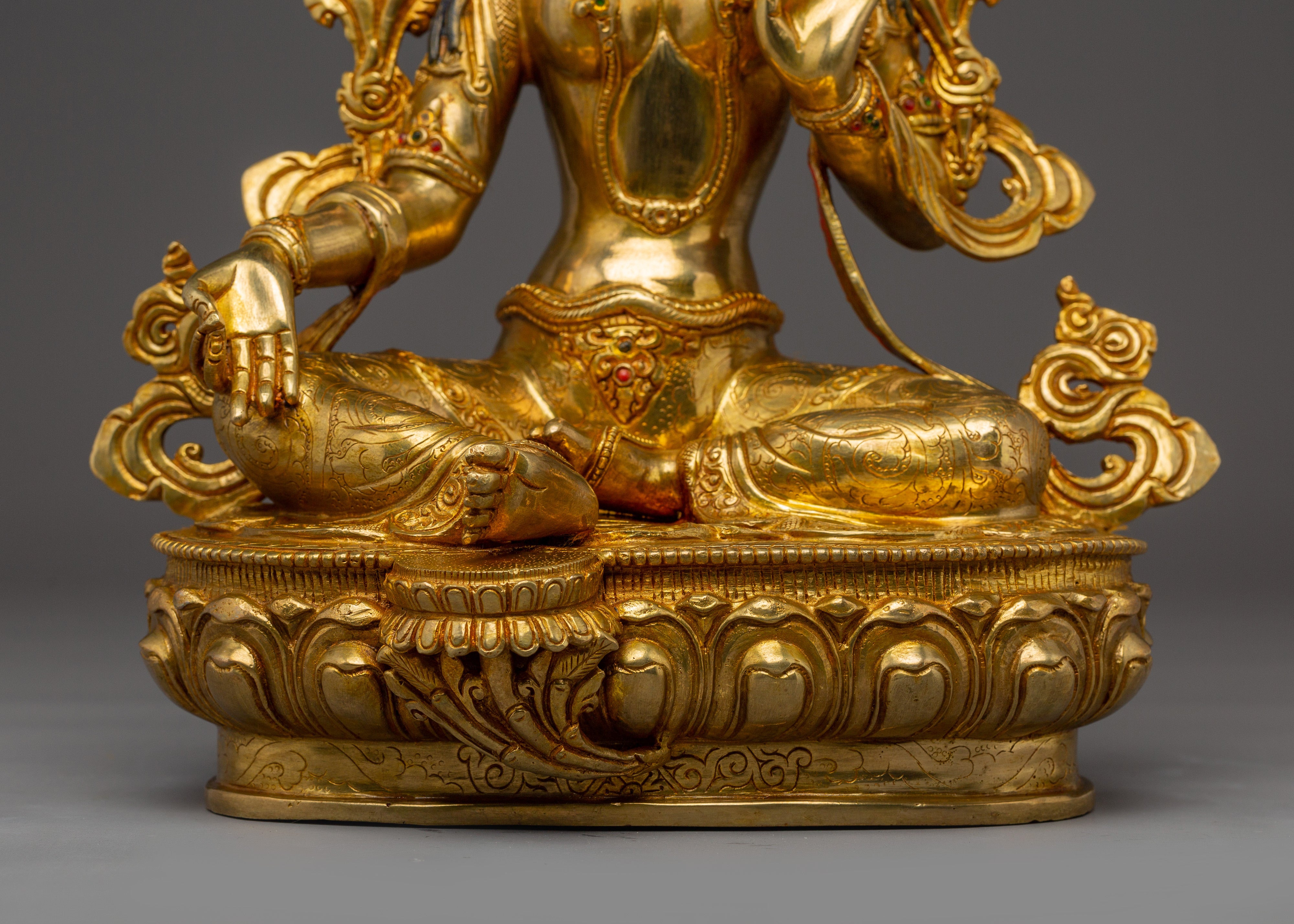Green Tara Statue: Mother of All Buddhas