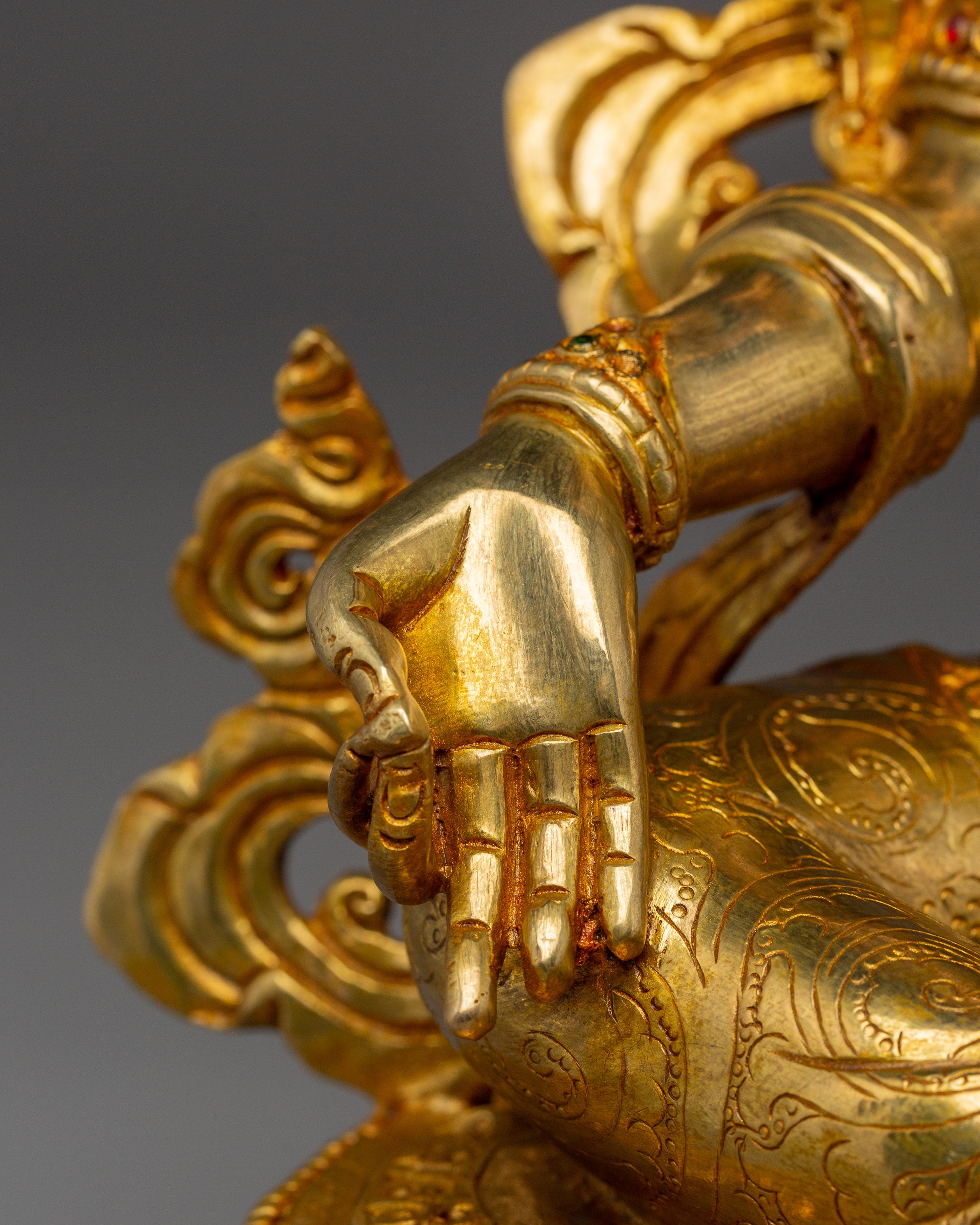 Green Tara Statue: Mother of All Buddhas