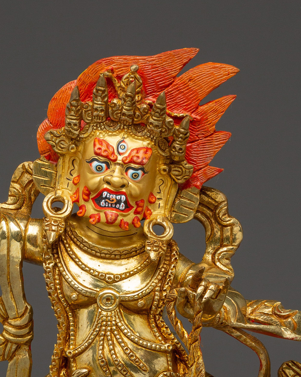 Vajrapani Statue: The Dharma Protector