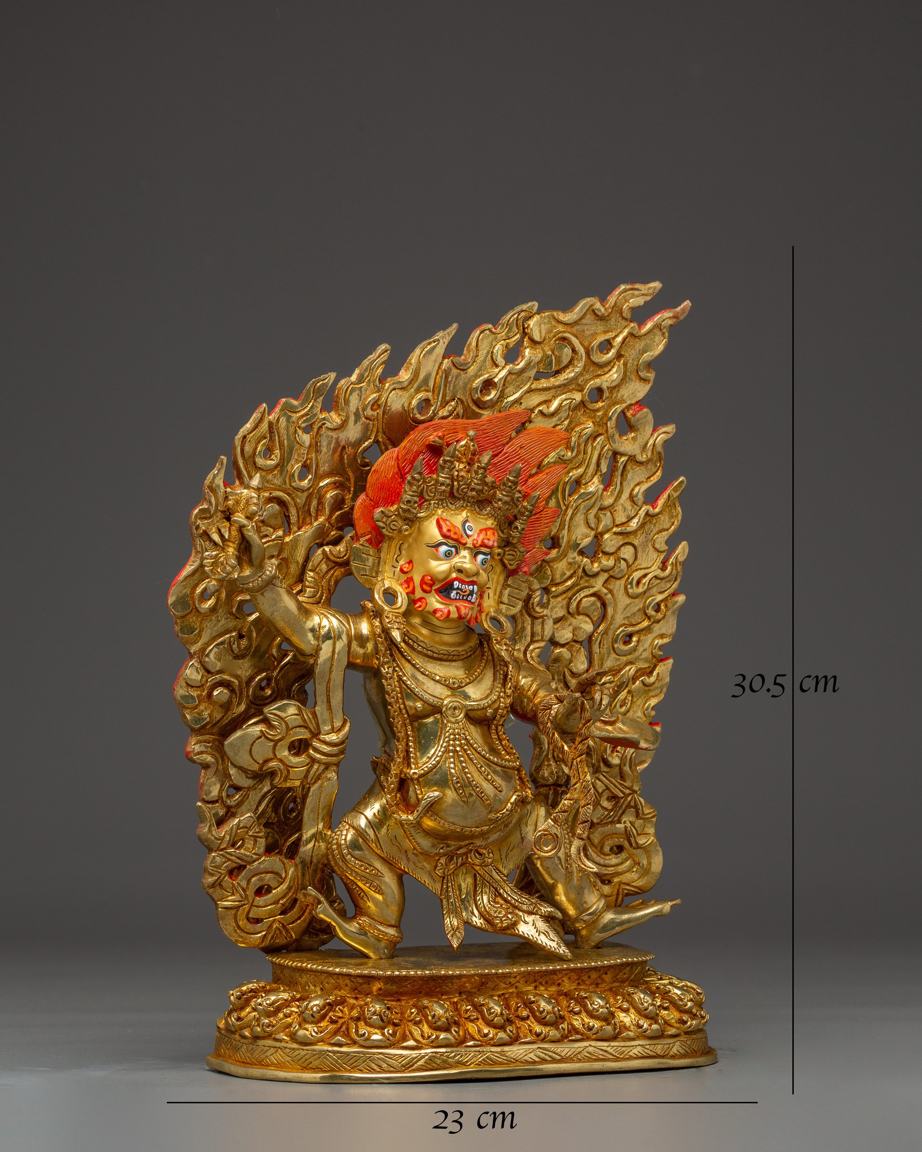 Vajrapani Statue: The Dharma Protector