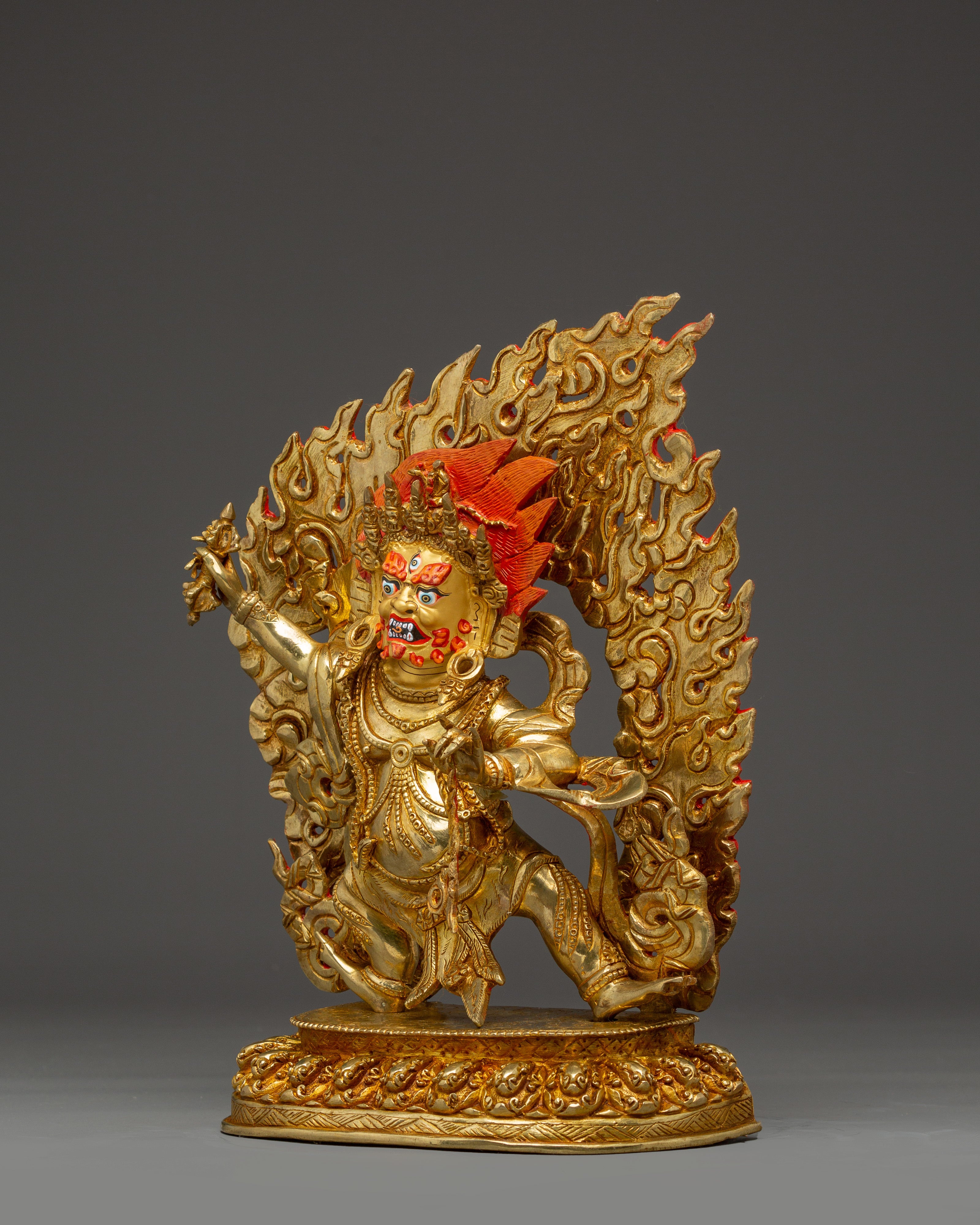 Vajrapani Statue: The Dharma Protector