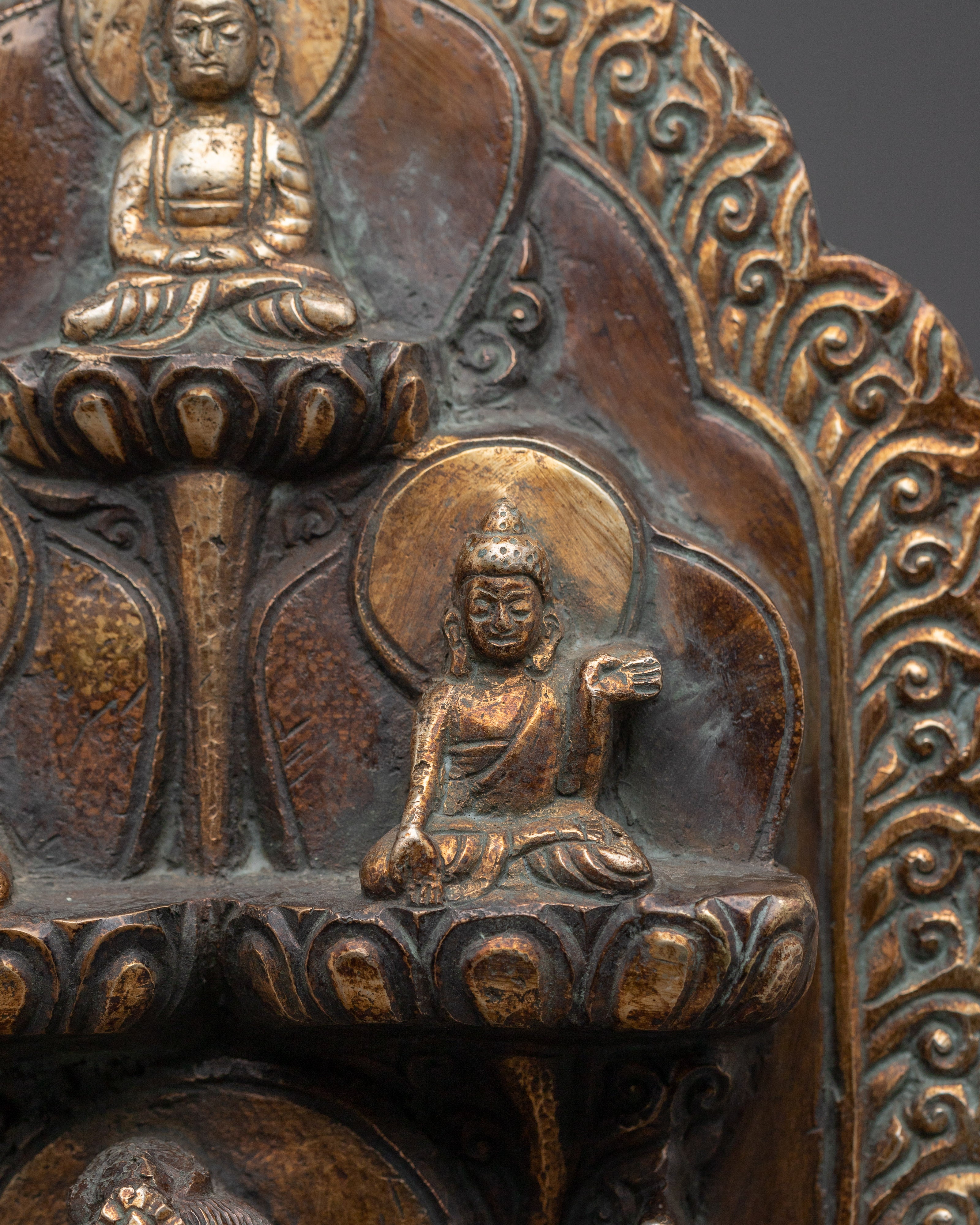 Compassionate Deity Lokeshwor | Handcrafted Buddhist Artwork
