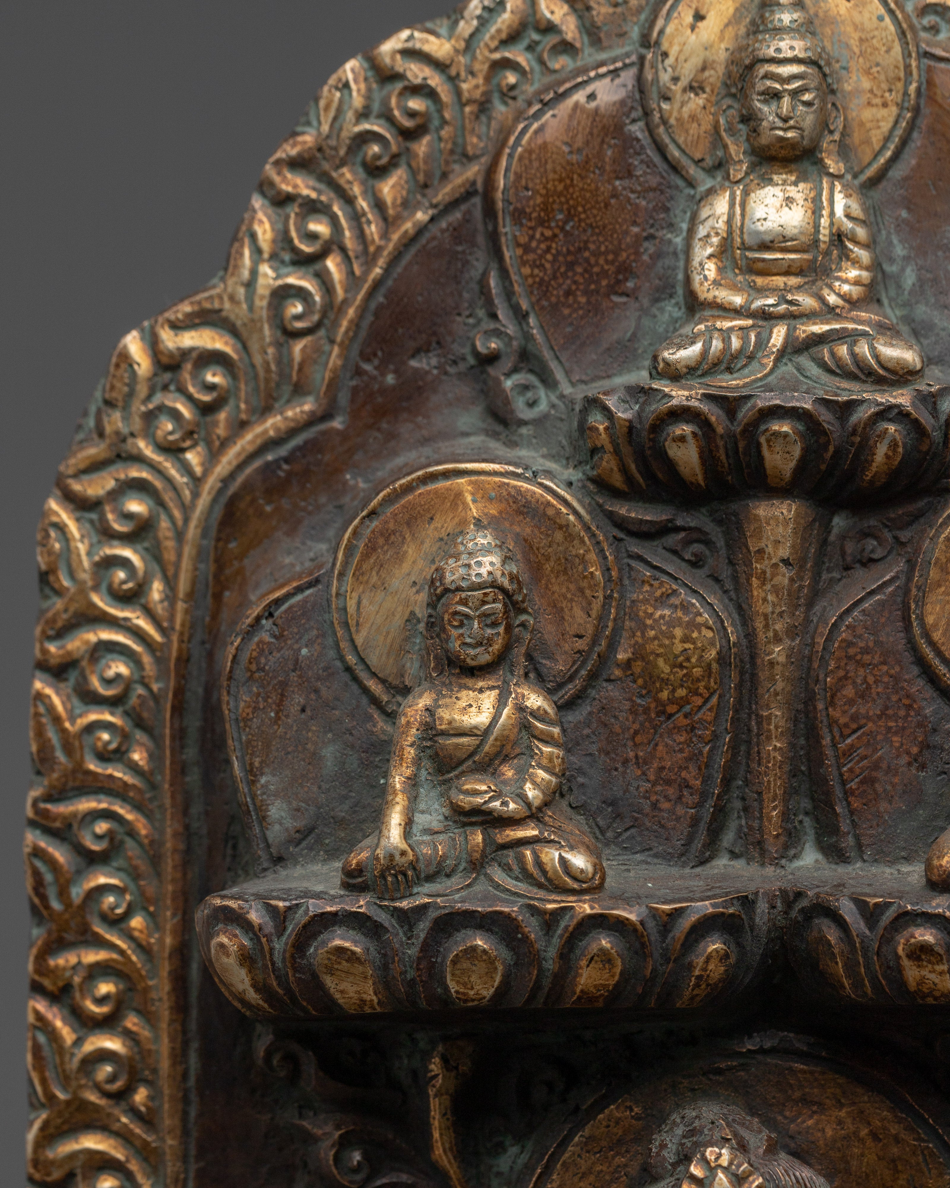 Compassionate Deity Lokeshwor | Handcrafted Buddhist Artwork