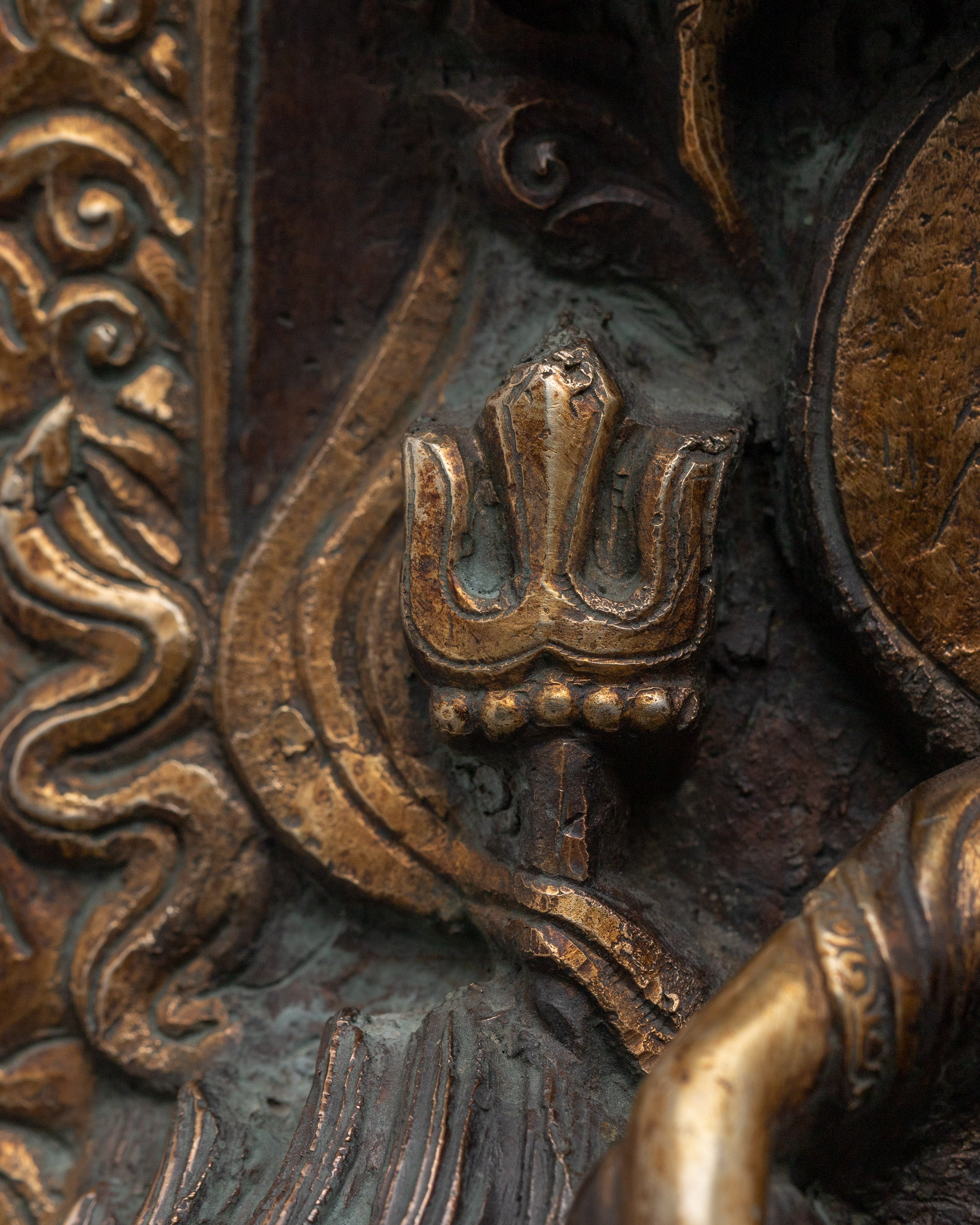 Compassionate Deity Lokeshwor | Handcrafted Buddhist Artwork